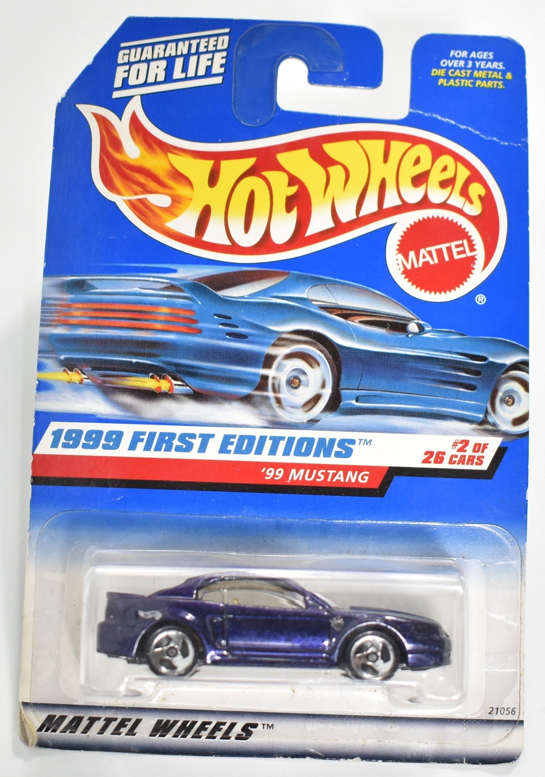 Hot Wheels diecast car 1999 First Editions 99 Mustang