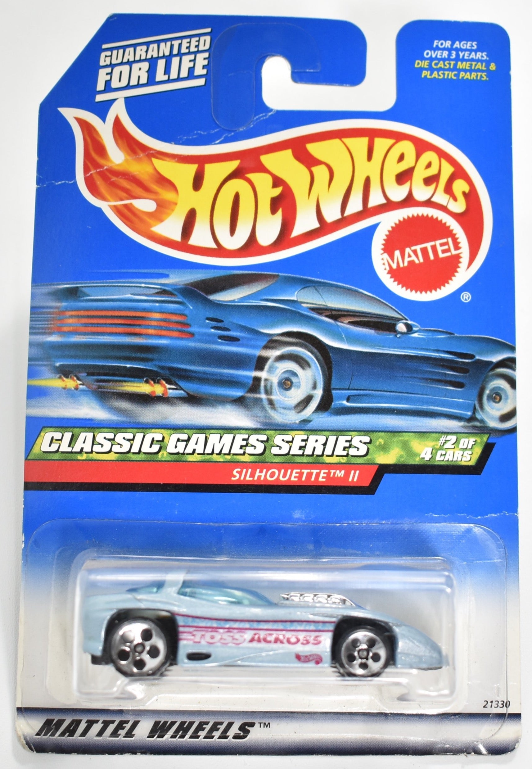 Hot Wheels die cast car Silhouette 2 2 of 4 Cars Classic Games Series