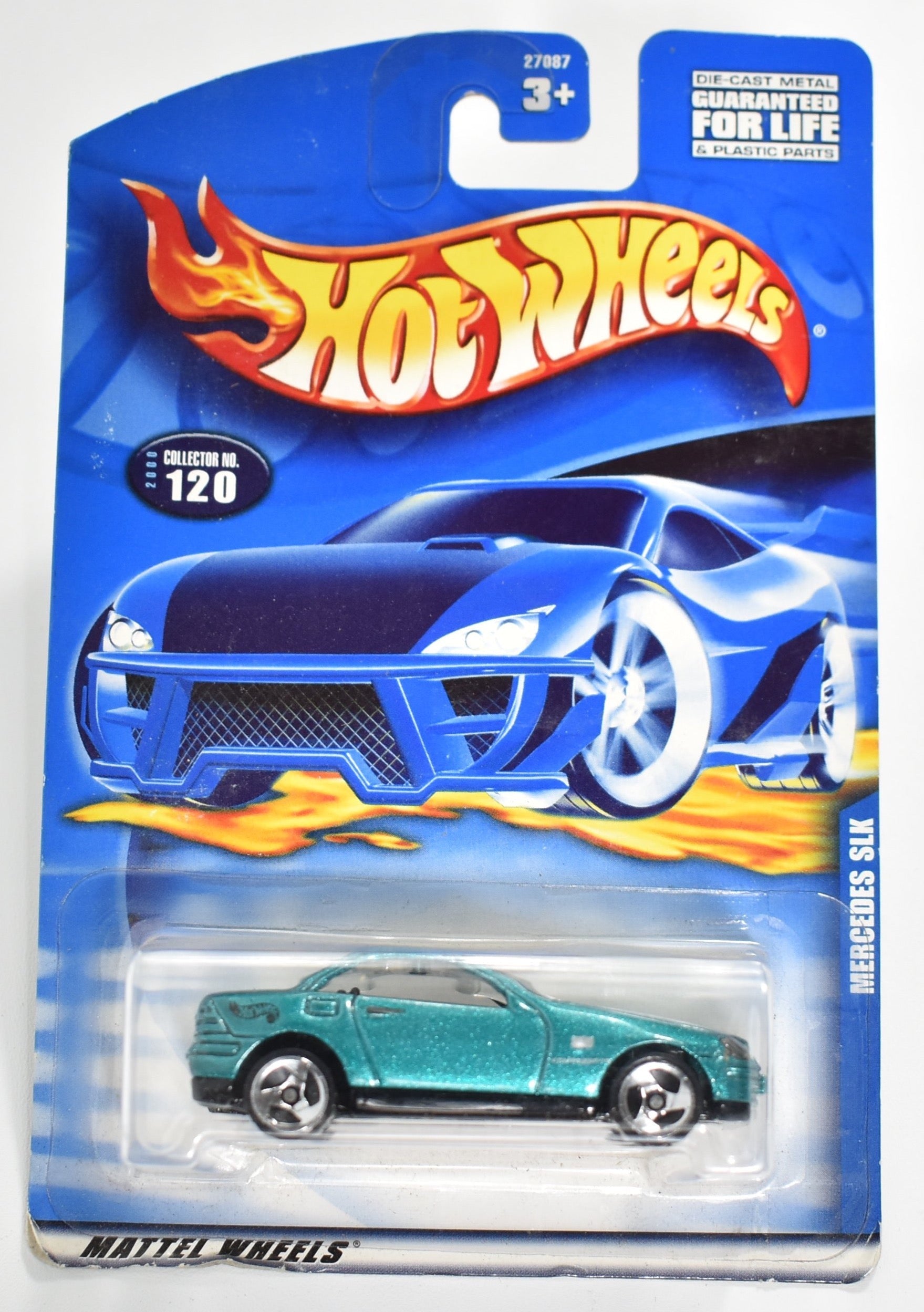 Hot Wheels car Mercedes SLK 120