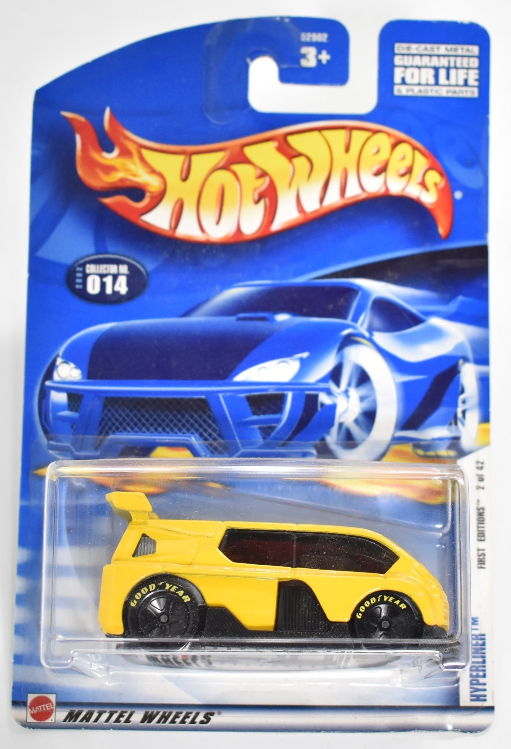 Hot Wheels car 014 Hyper Liner 2 of 42 Mattel Hot Wheels Die Cast