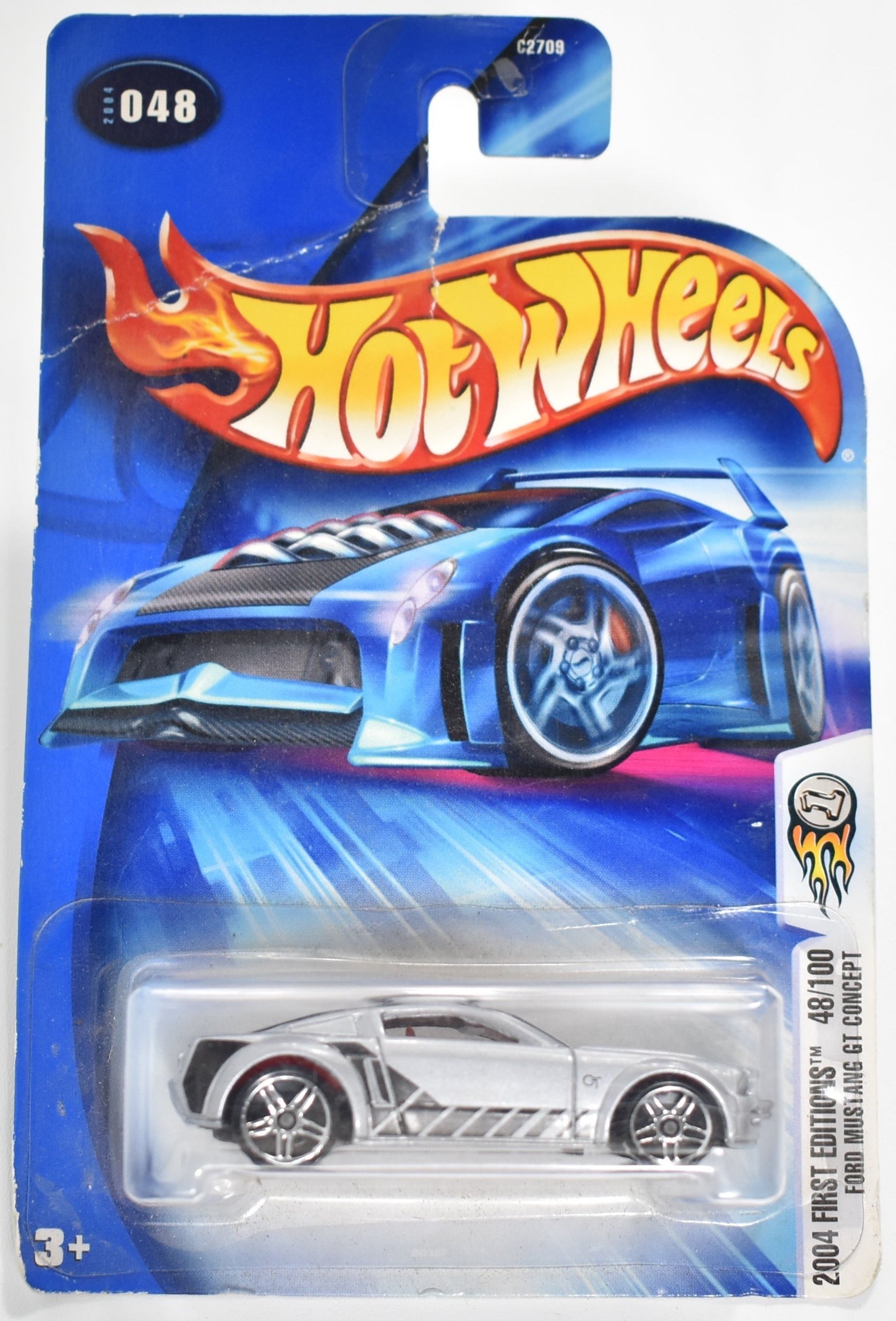 Hot Wheels car 2004 First Editions 48/100 Ford Mustang GT Concept
