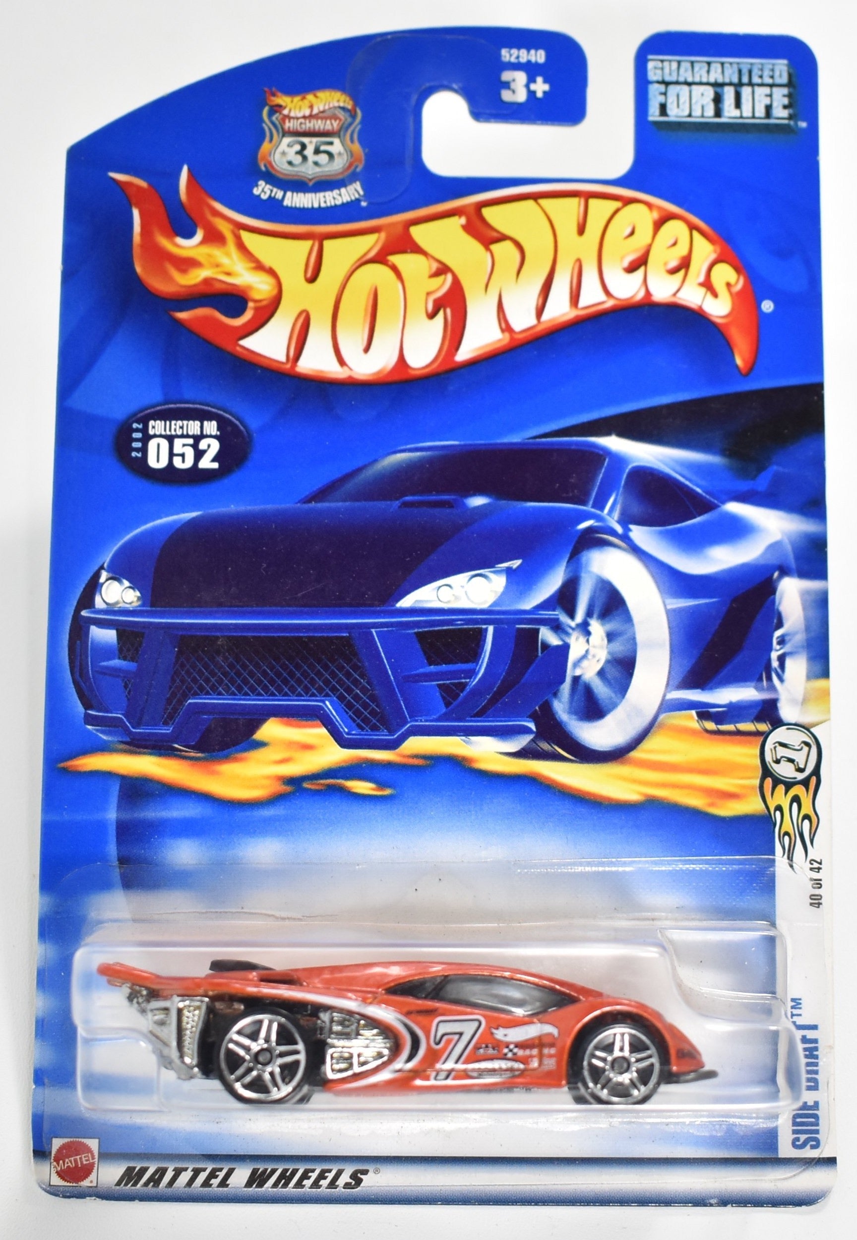 Hot Wheels car Side Draft 052