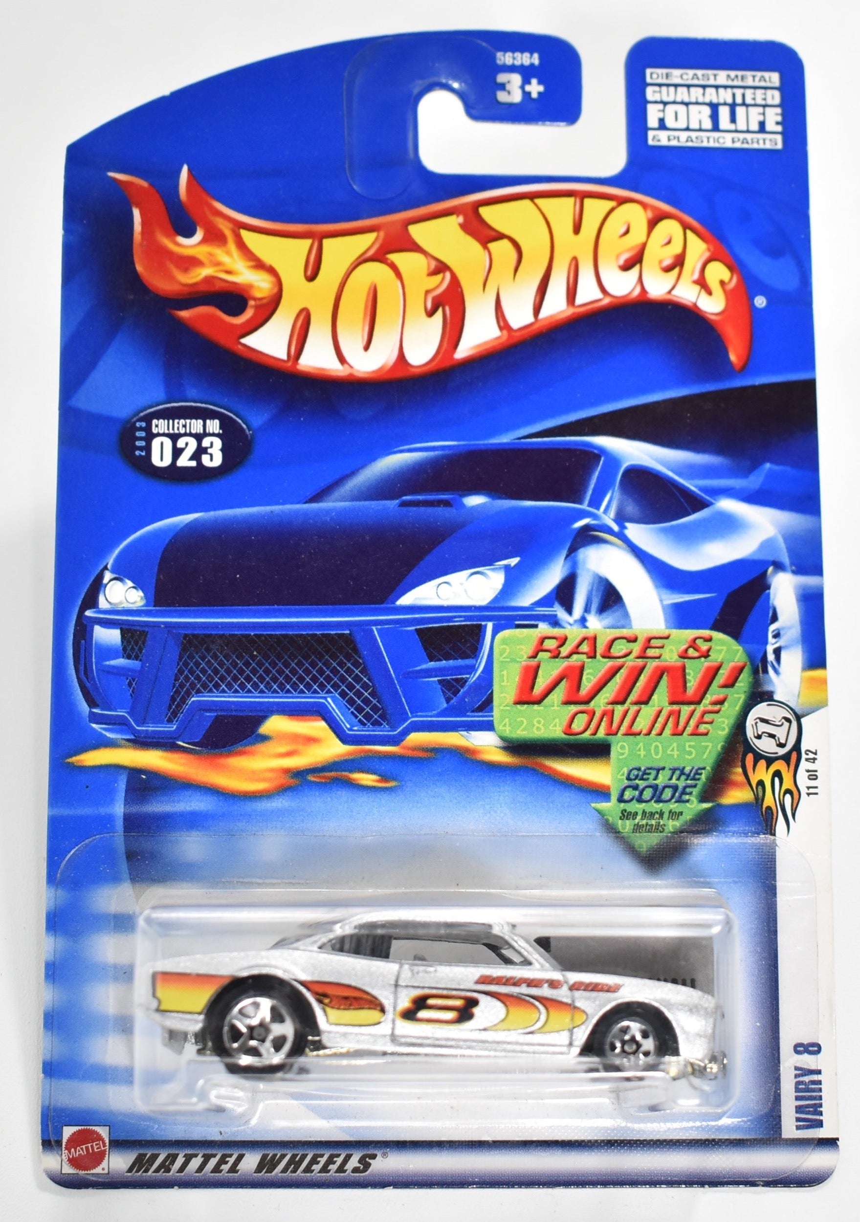 Vairy 8 Hot Wheels car 023 11 of 42 Mattel Die Cast Car Hot Wheels