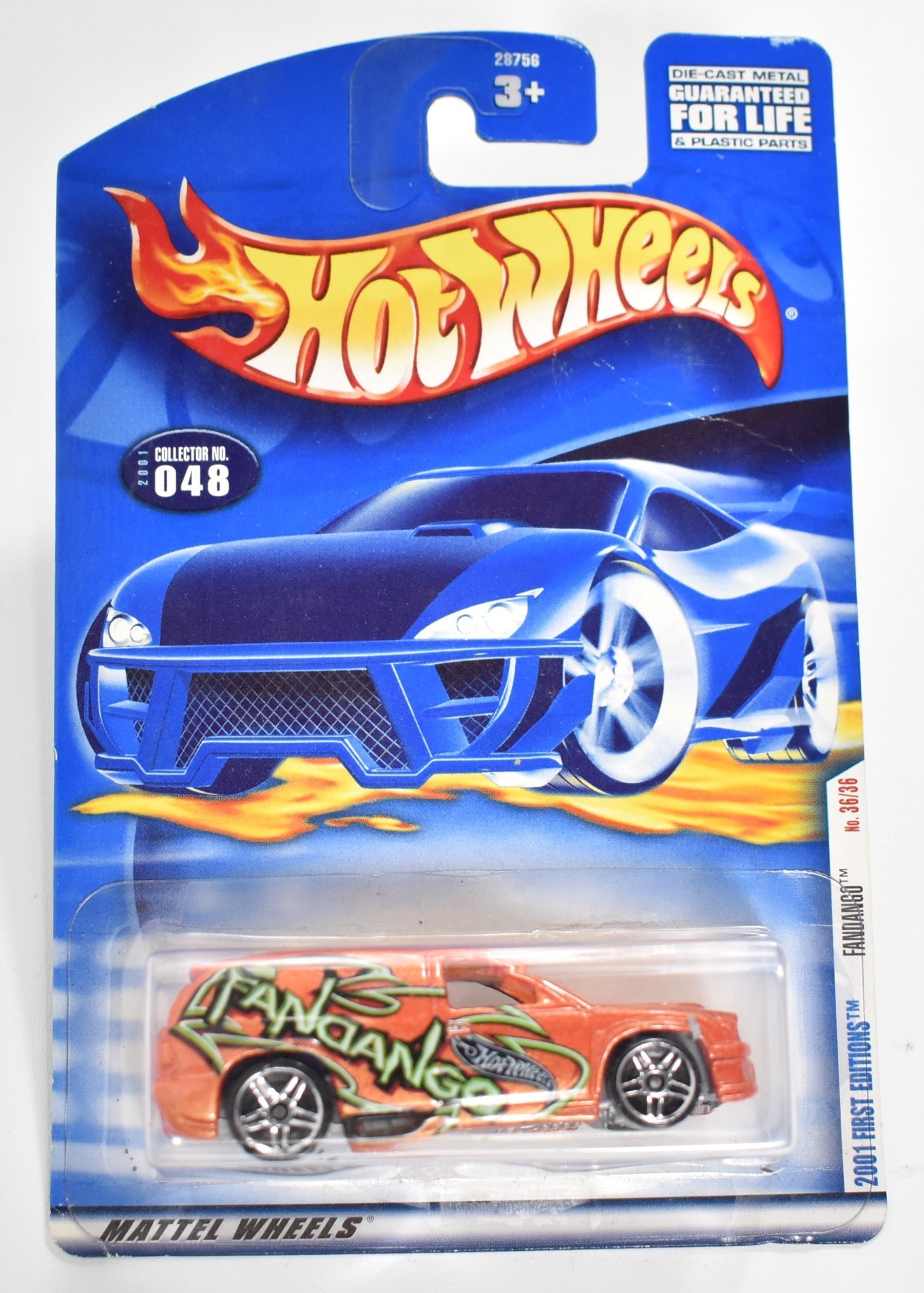 Hot Wheels car 048 2001 First Editions Die Cast Car Mattel