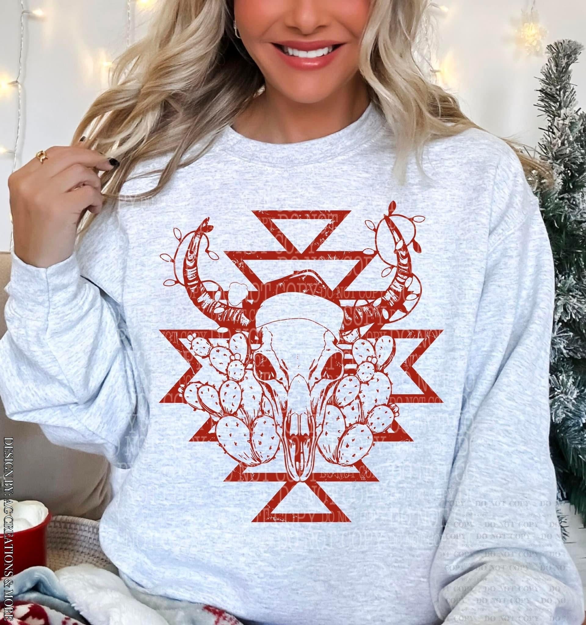 Christmas Skull