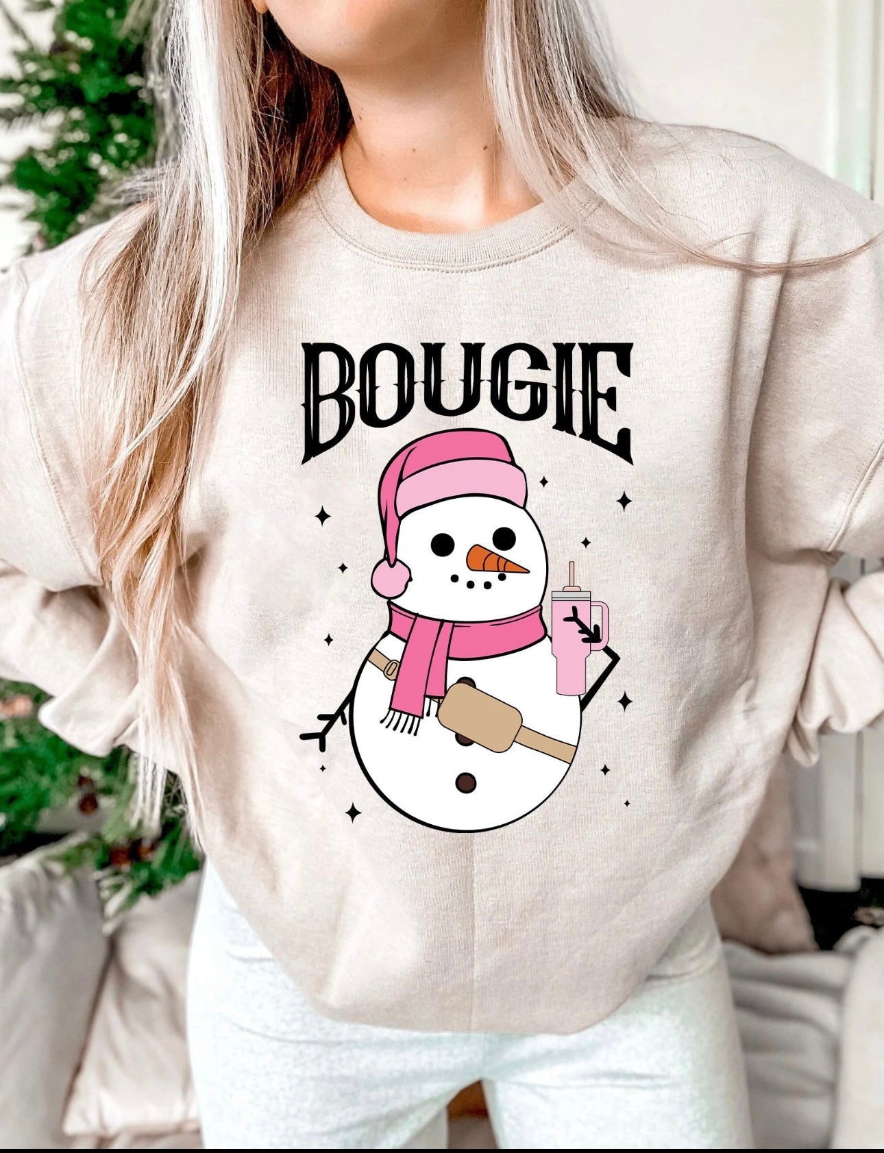 Bougie Snowman