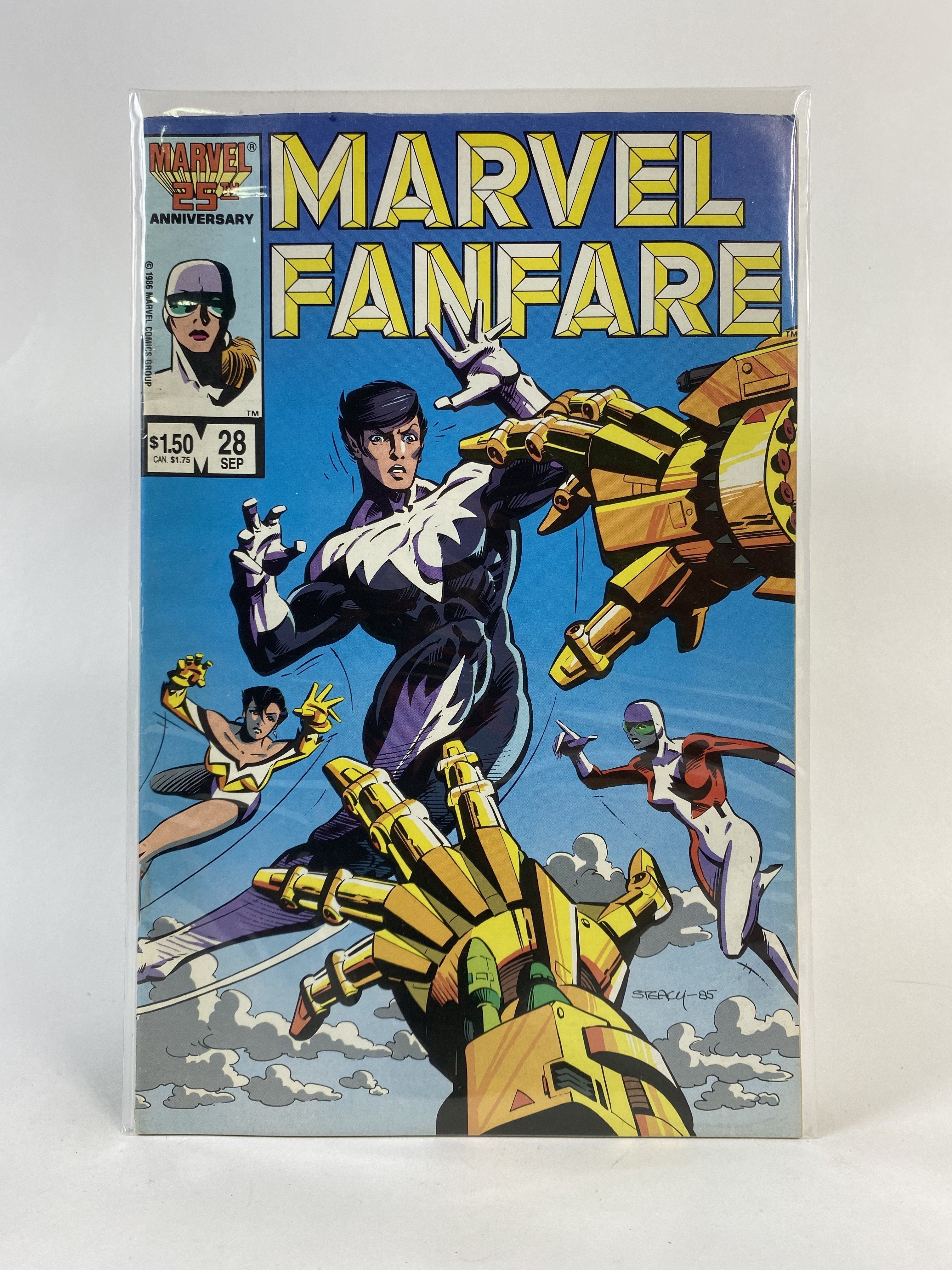 Marvel Fanfare 28 Sep Marvel 25th anniversary Marvel Comics