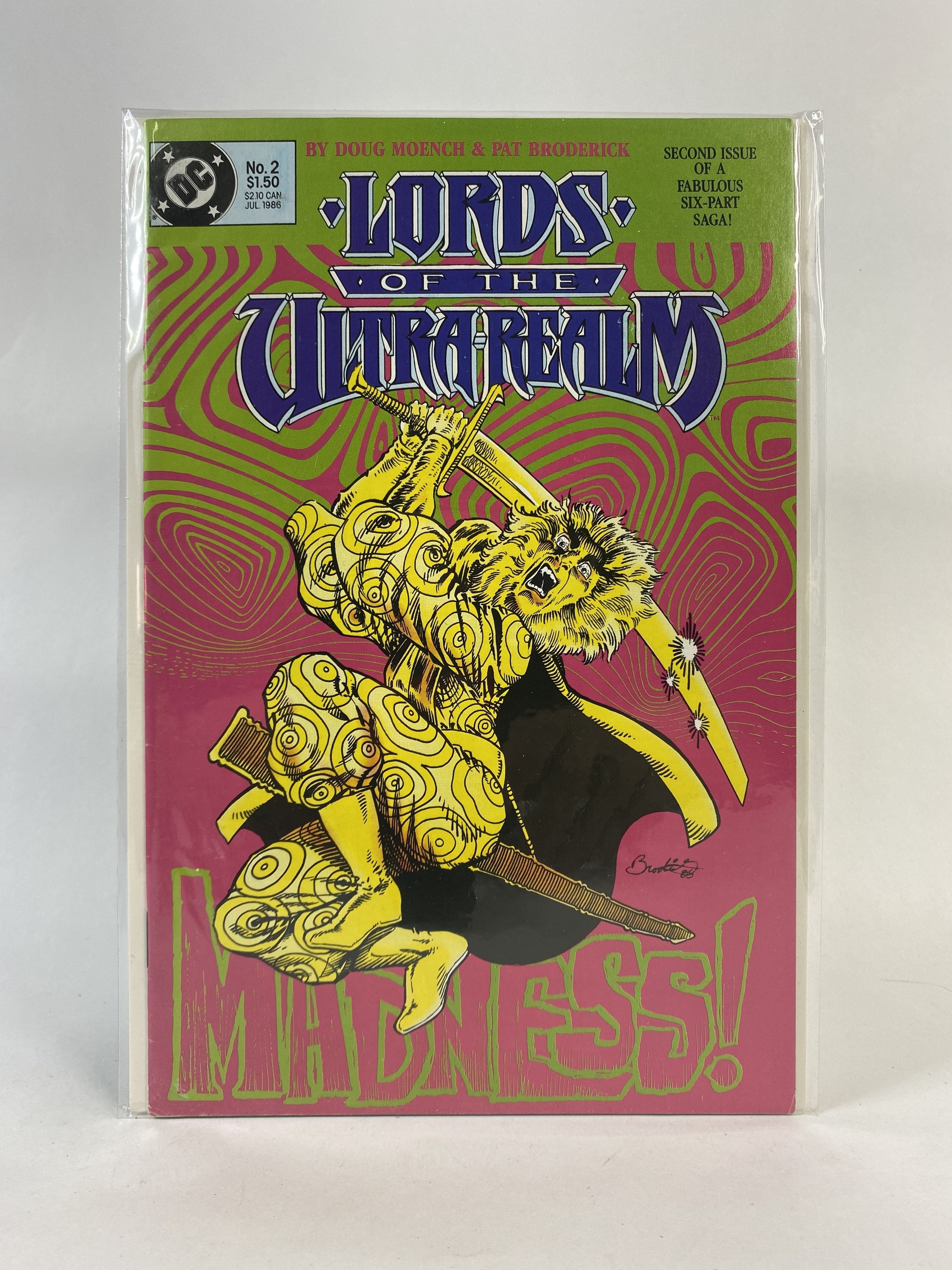 Lords of the Ultrarealm no.2 Jul. 1986 DC COMICS