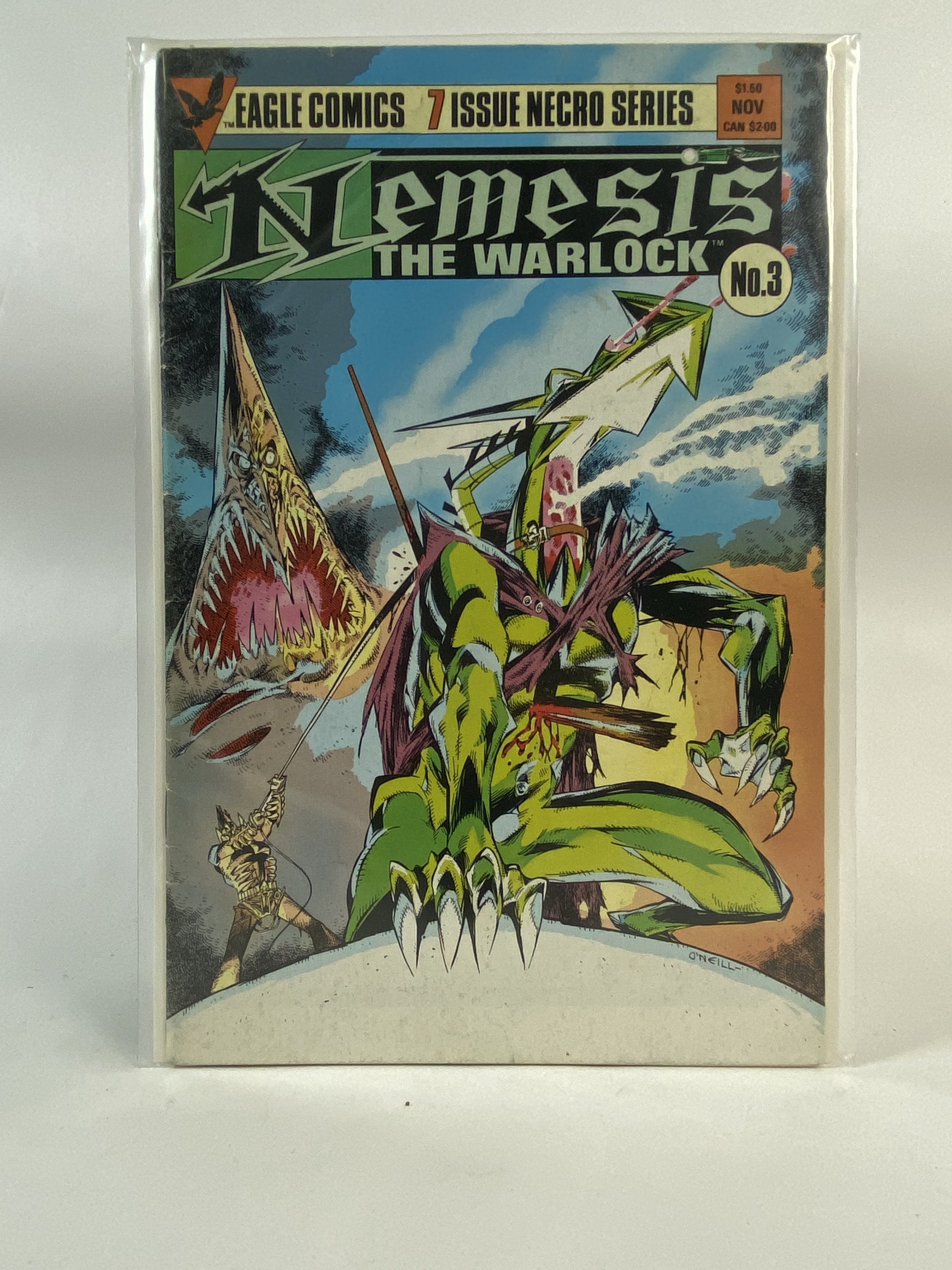 Nemesis the warlock no.3 Nov Eagle comics