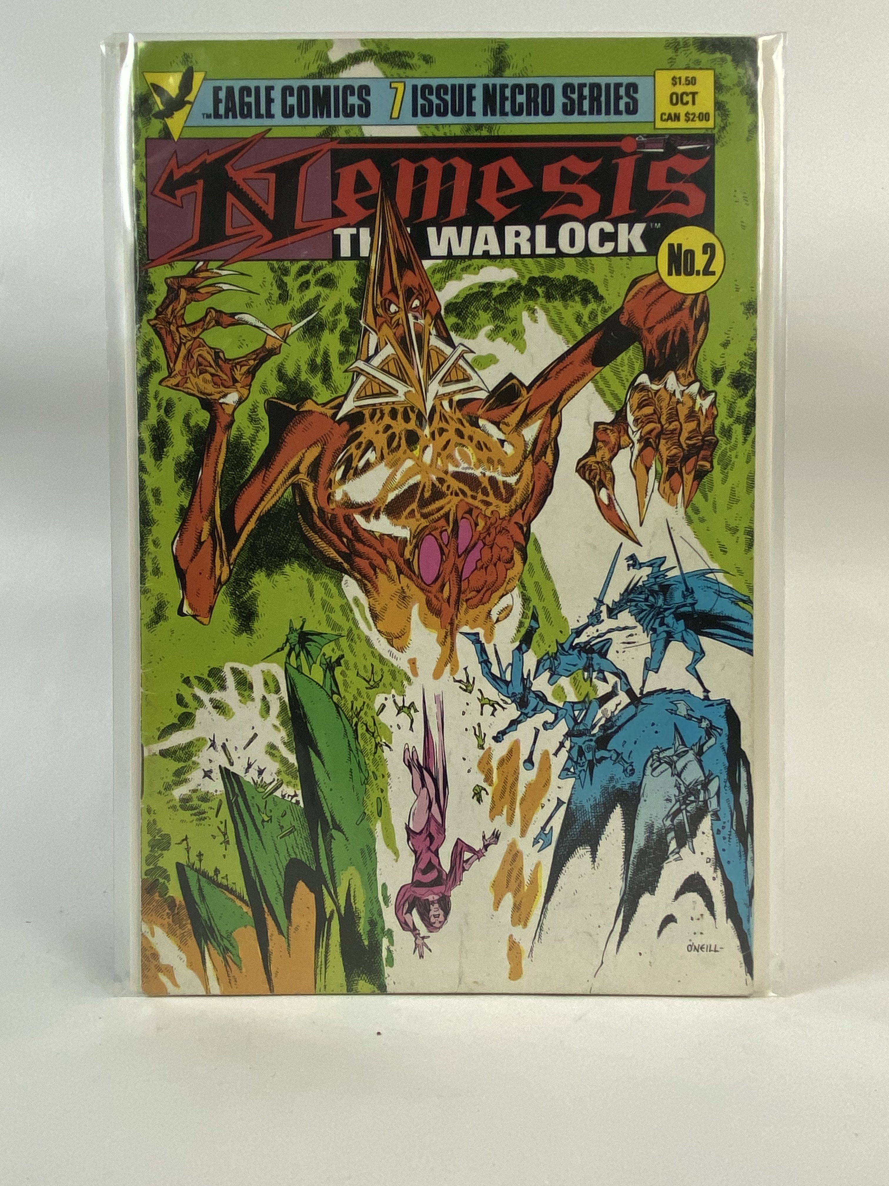 Nemesis the warlock no.2 Oct Eagle comics