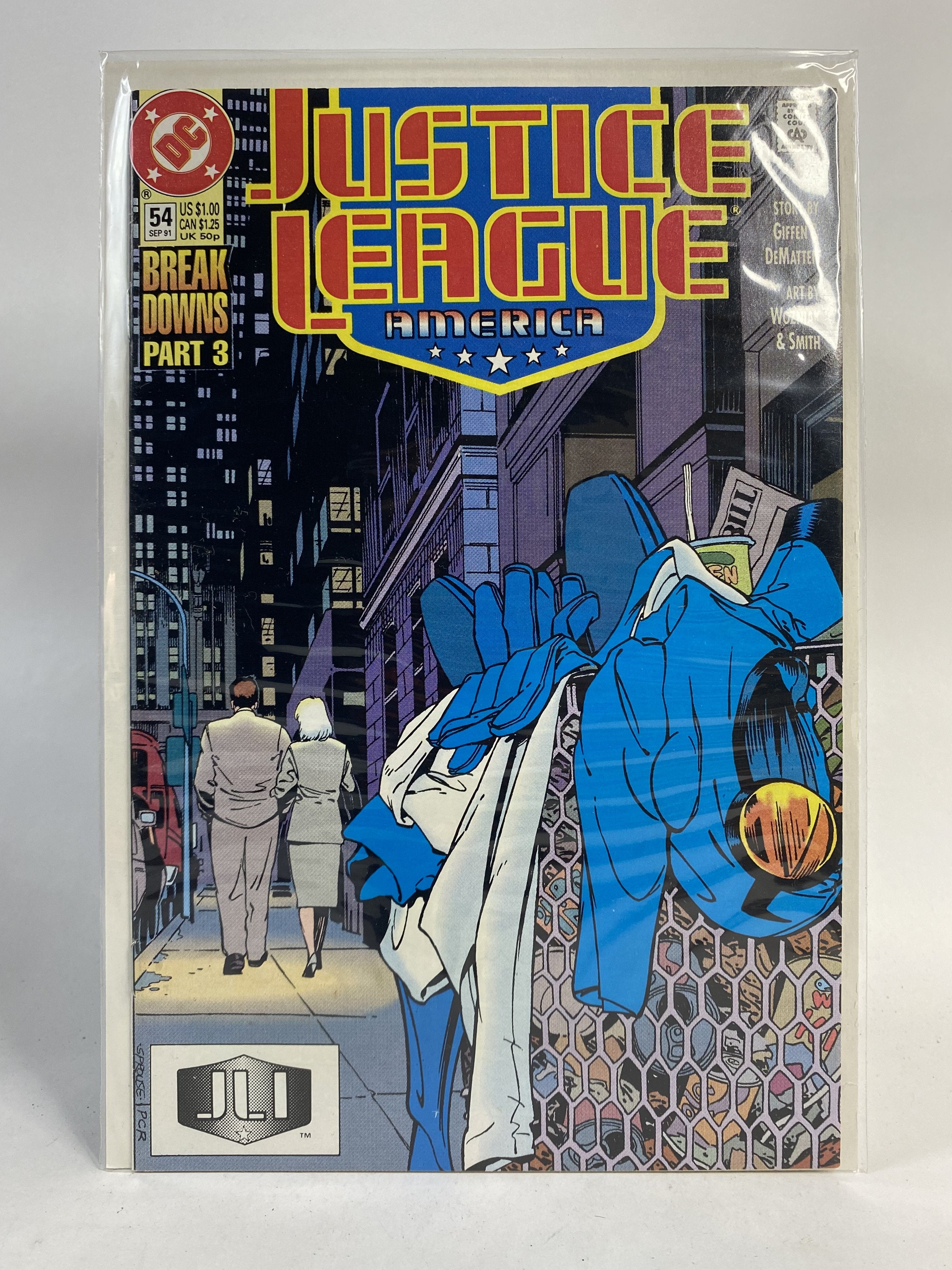 Justice League America Break Downs Part 3, 54 sep 1991 DC COMICS