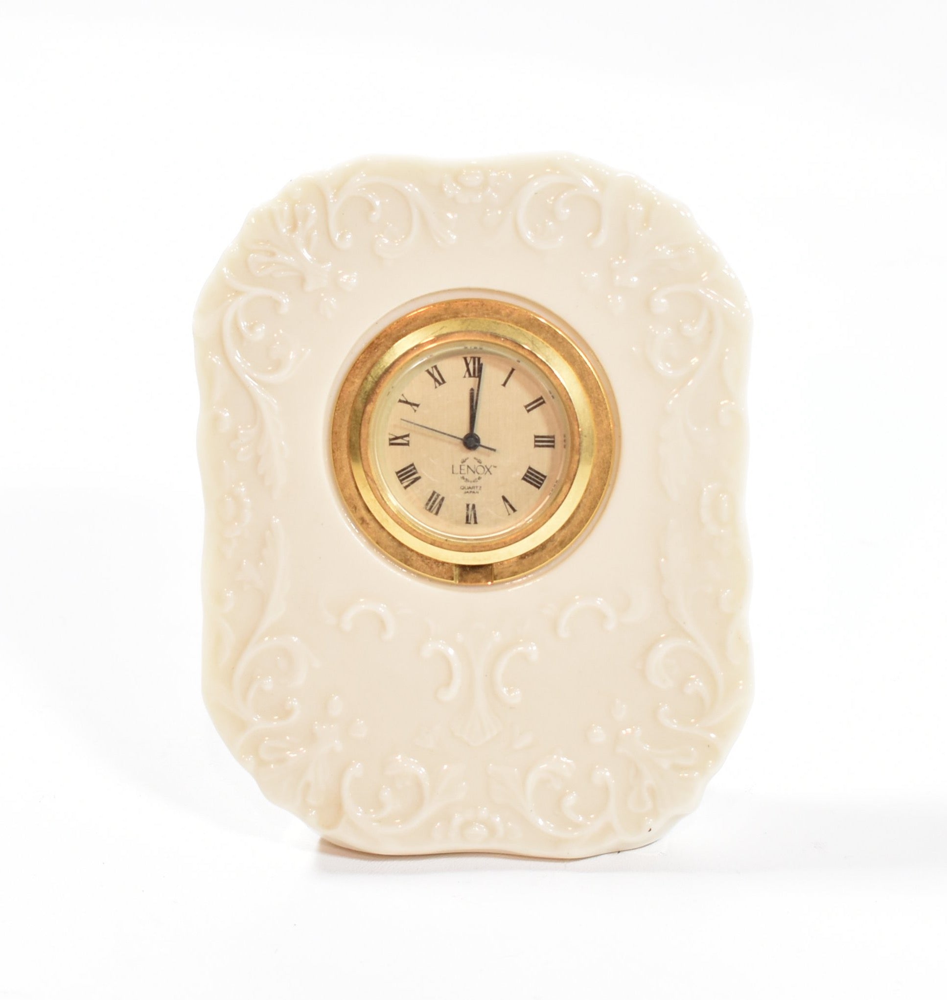 Lenox Porcelain Glass Watch 4 x 3 used watch