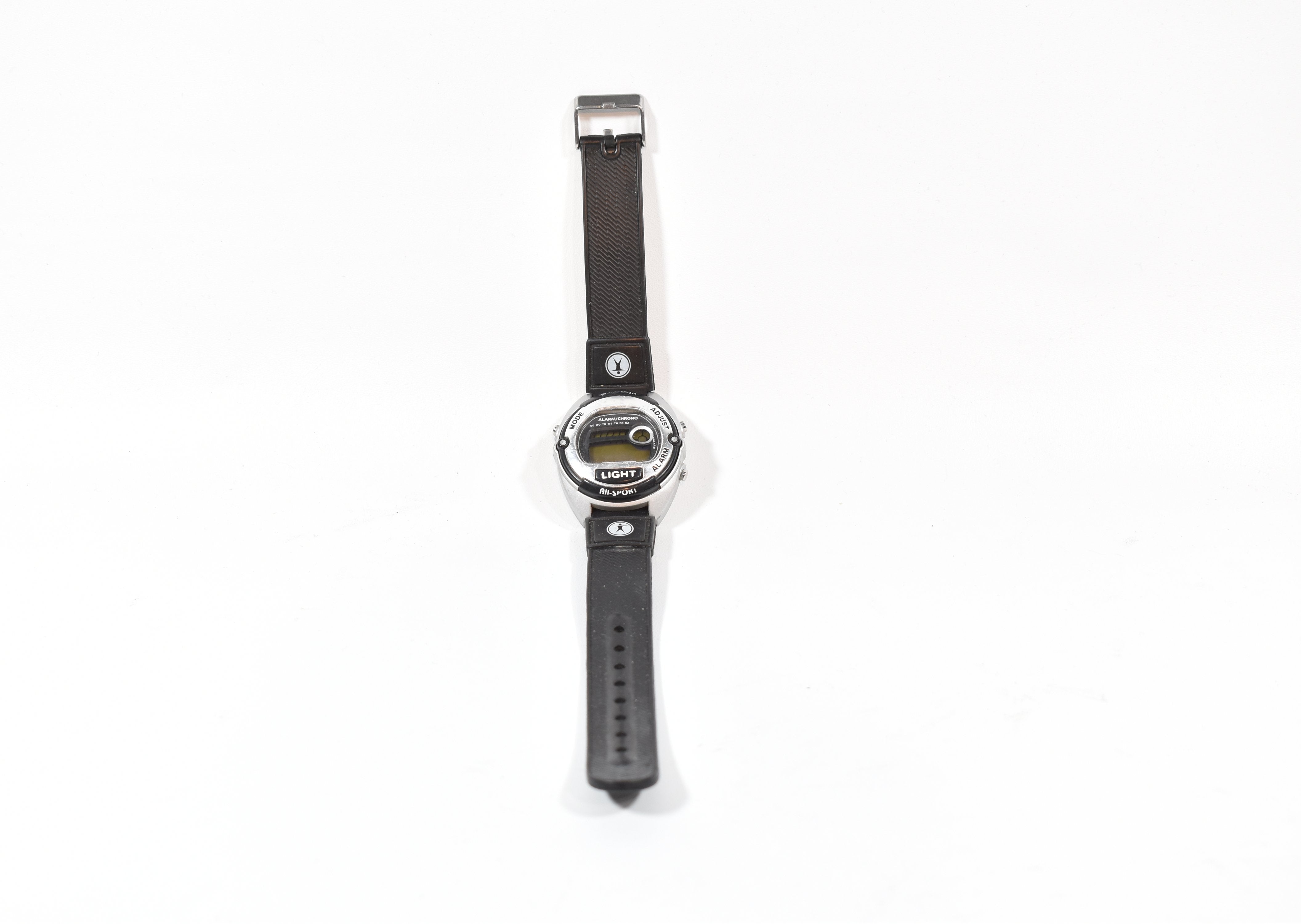 Armitron All Sports used watch Black banded 9 inch total length