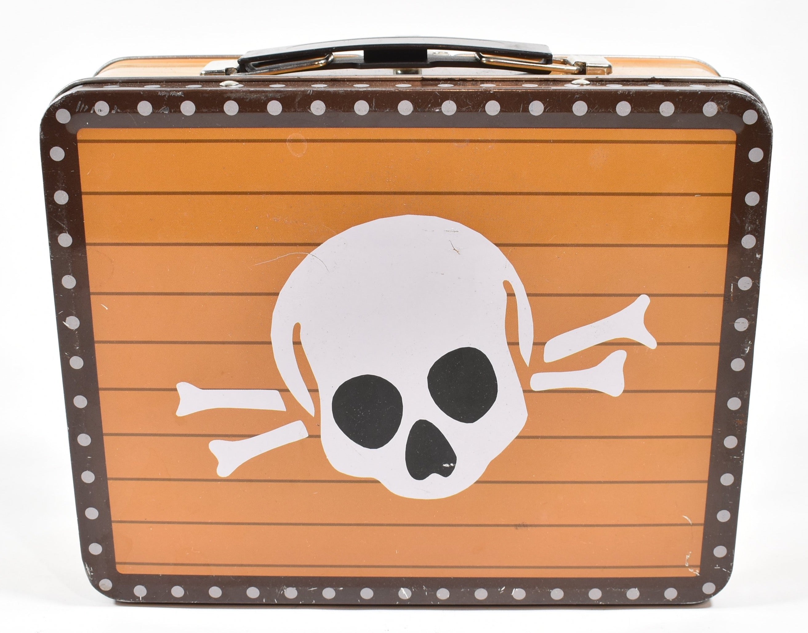 Skull Pirates Kids lunch box tin Lunch Box Mega Toys Exclusive