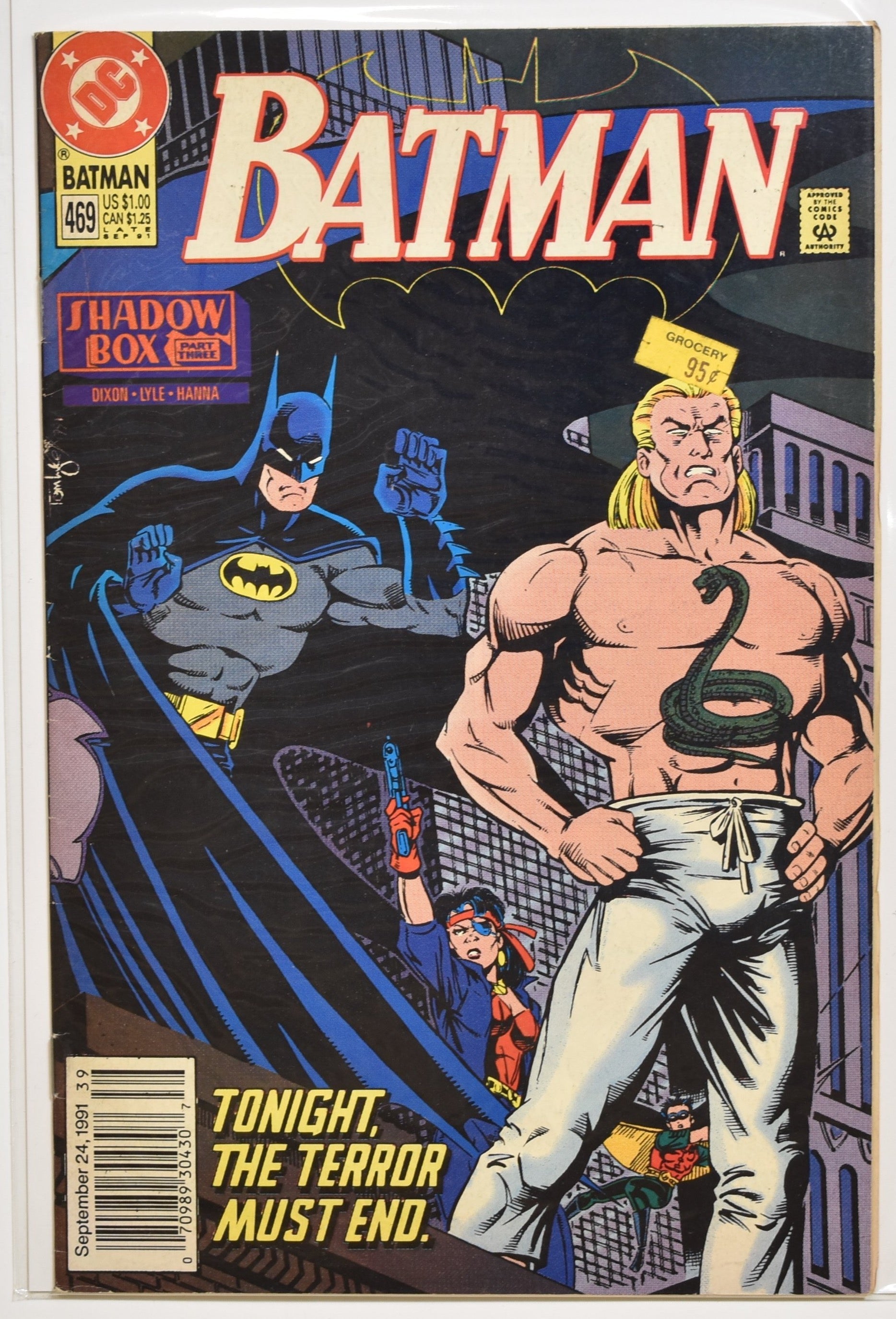 Batman 469 Comic Book Shadow Box Dc Comics 1991