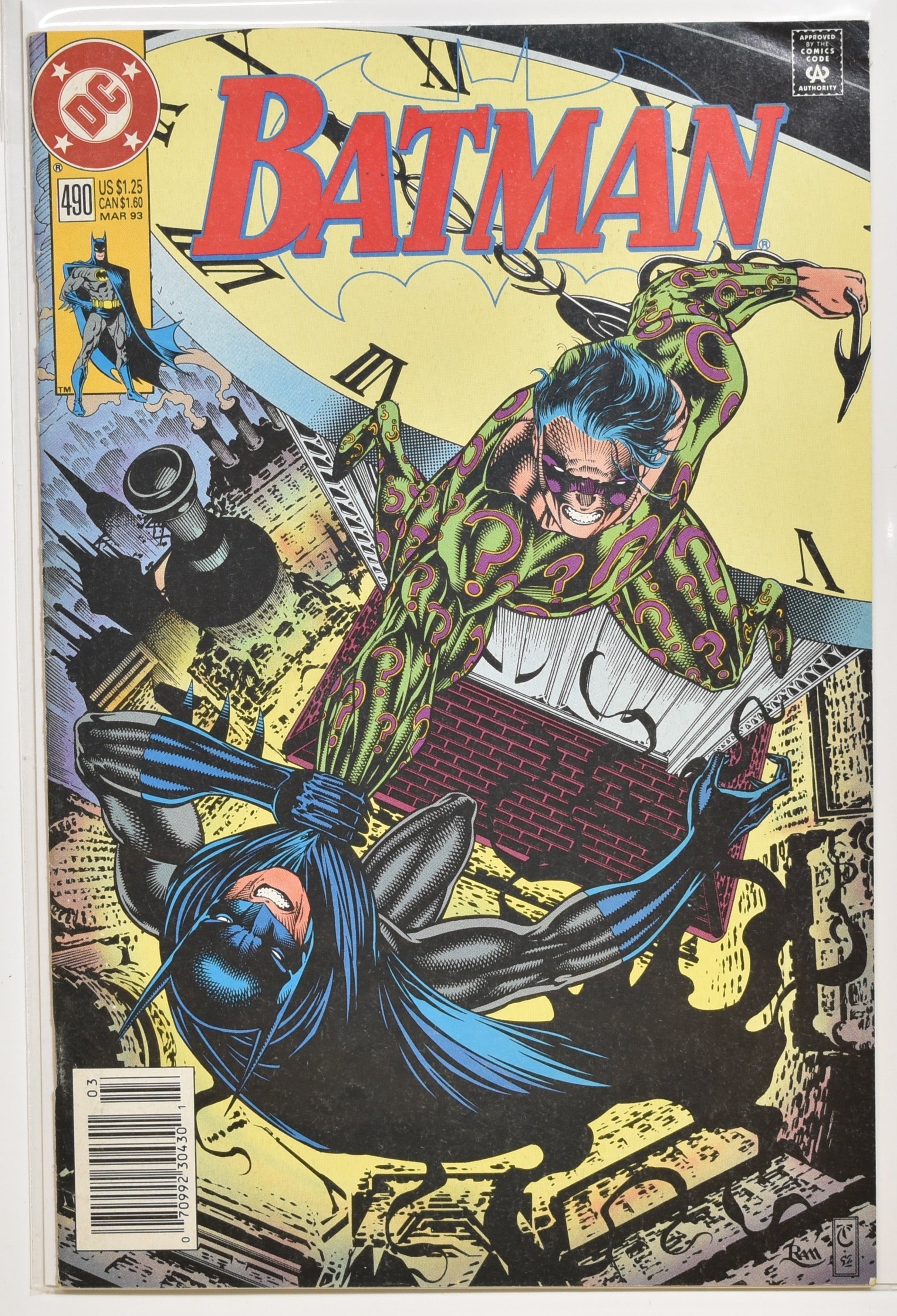 Batman 490 Comic Book