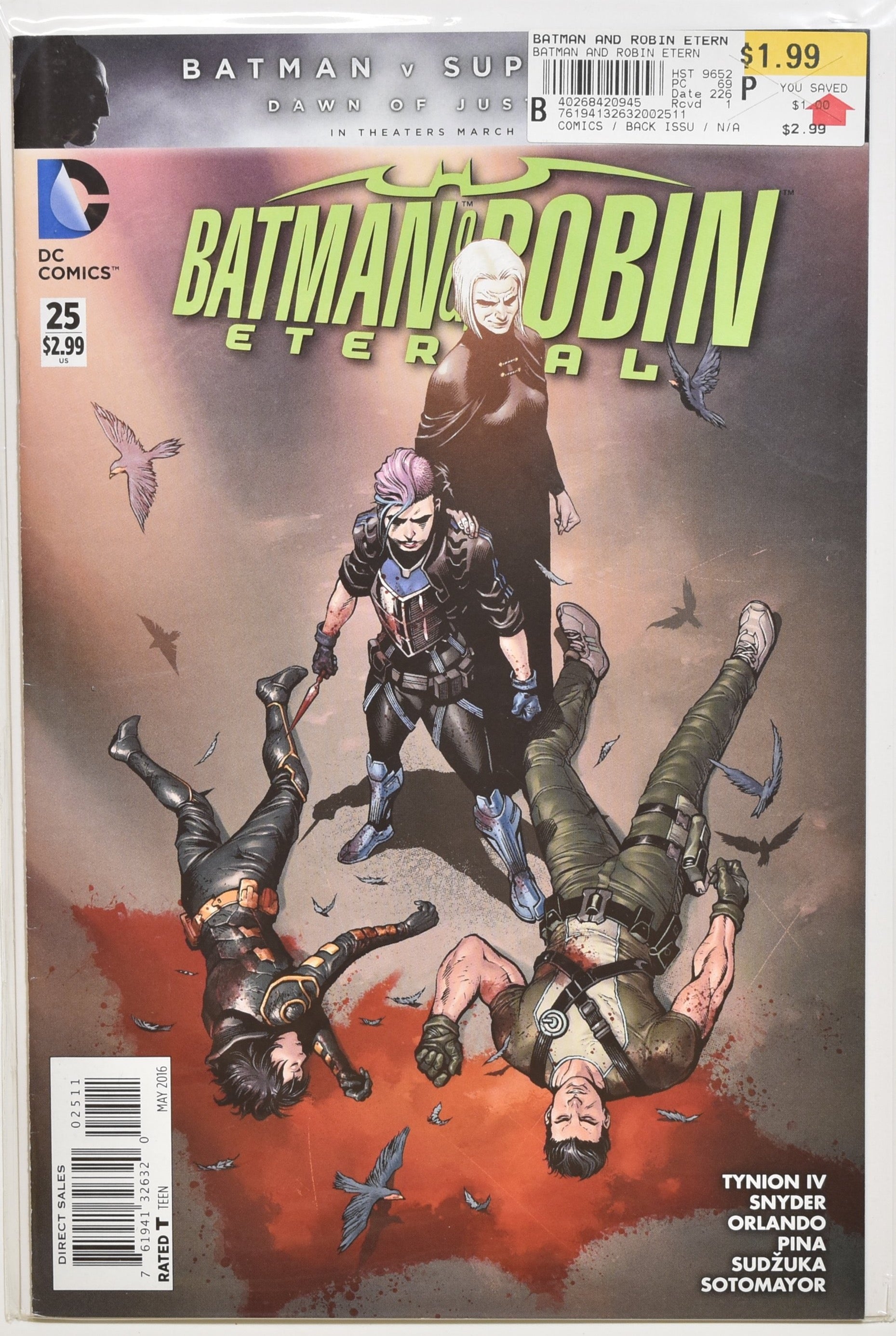 Batman and Robin 25 Eternal Dc