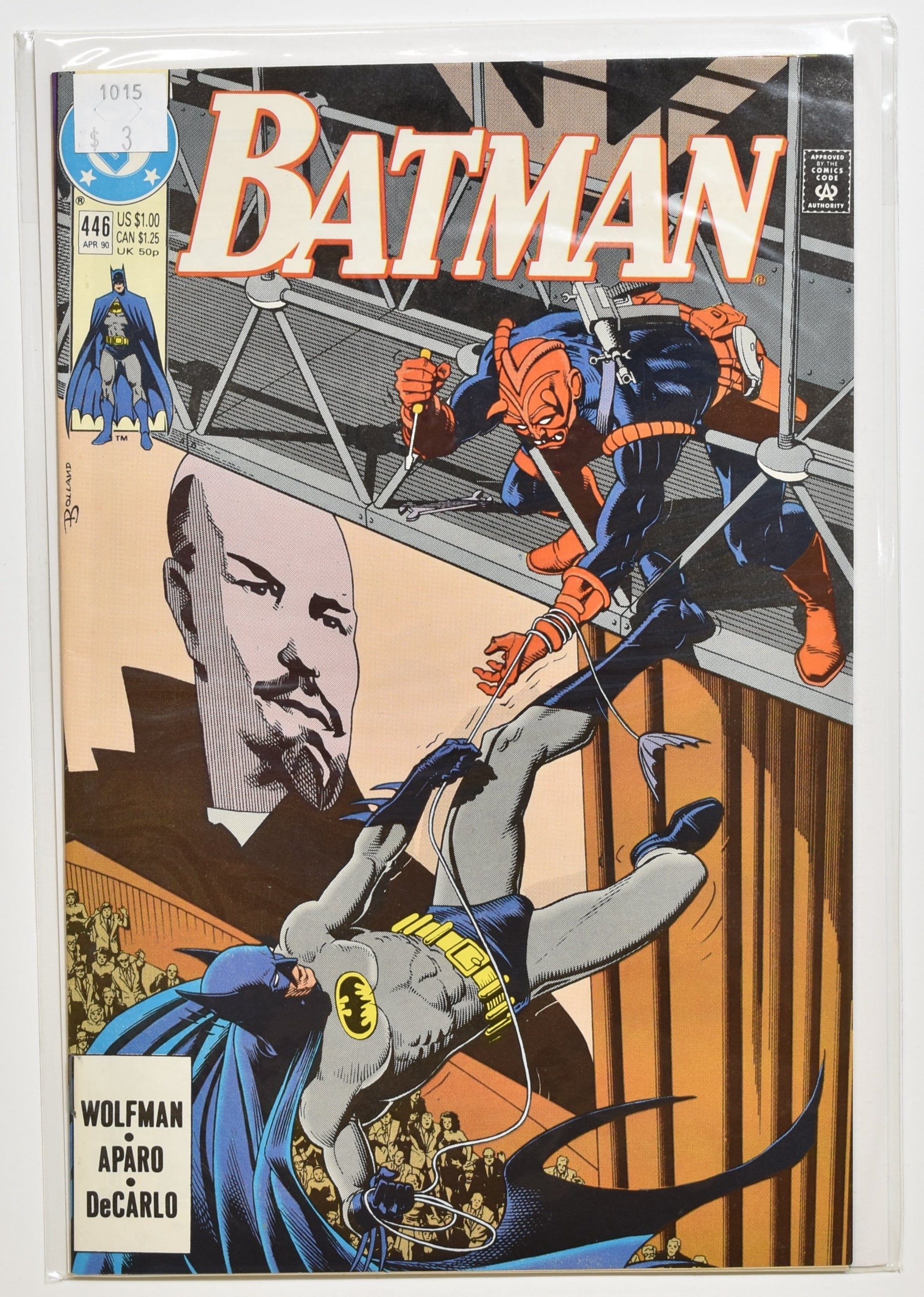 Batman 446 Dc Comics Comic Book 446