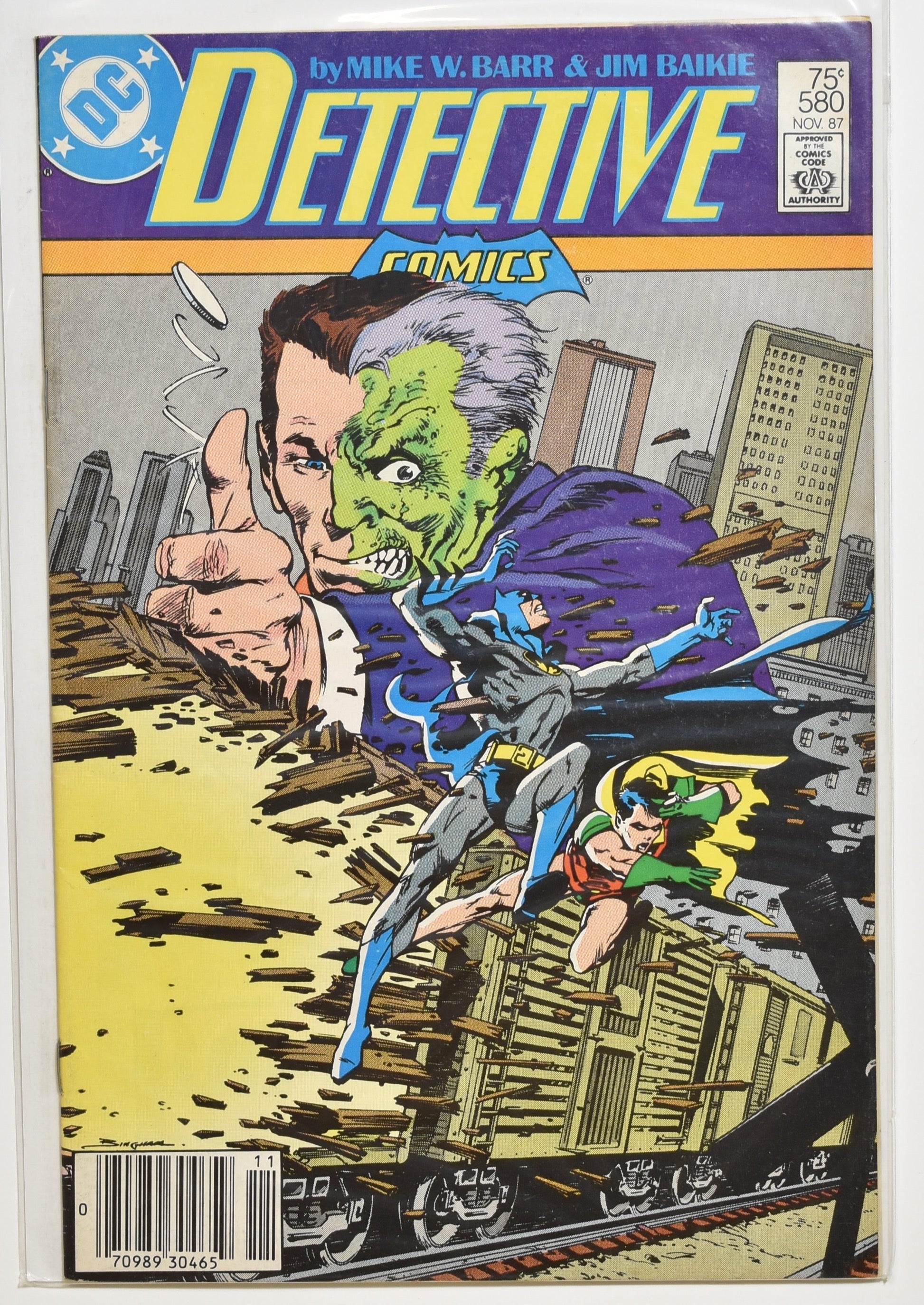 Detective Comics Batman Comic Book DC Comics 580