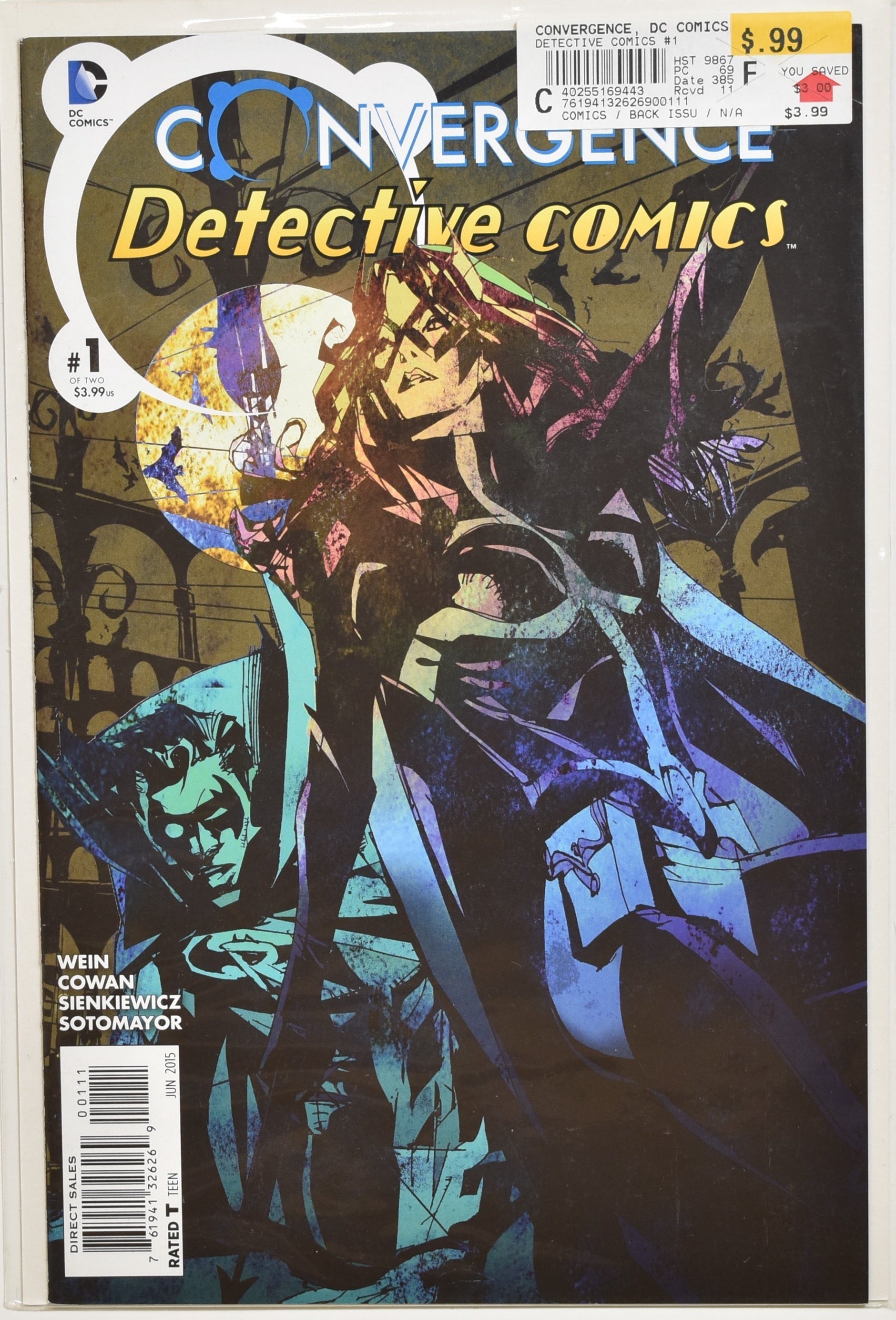 Detective Comics Batman 1 Convergence JUN 2015