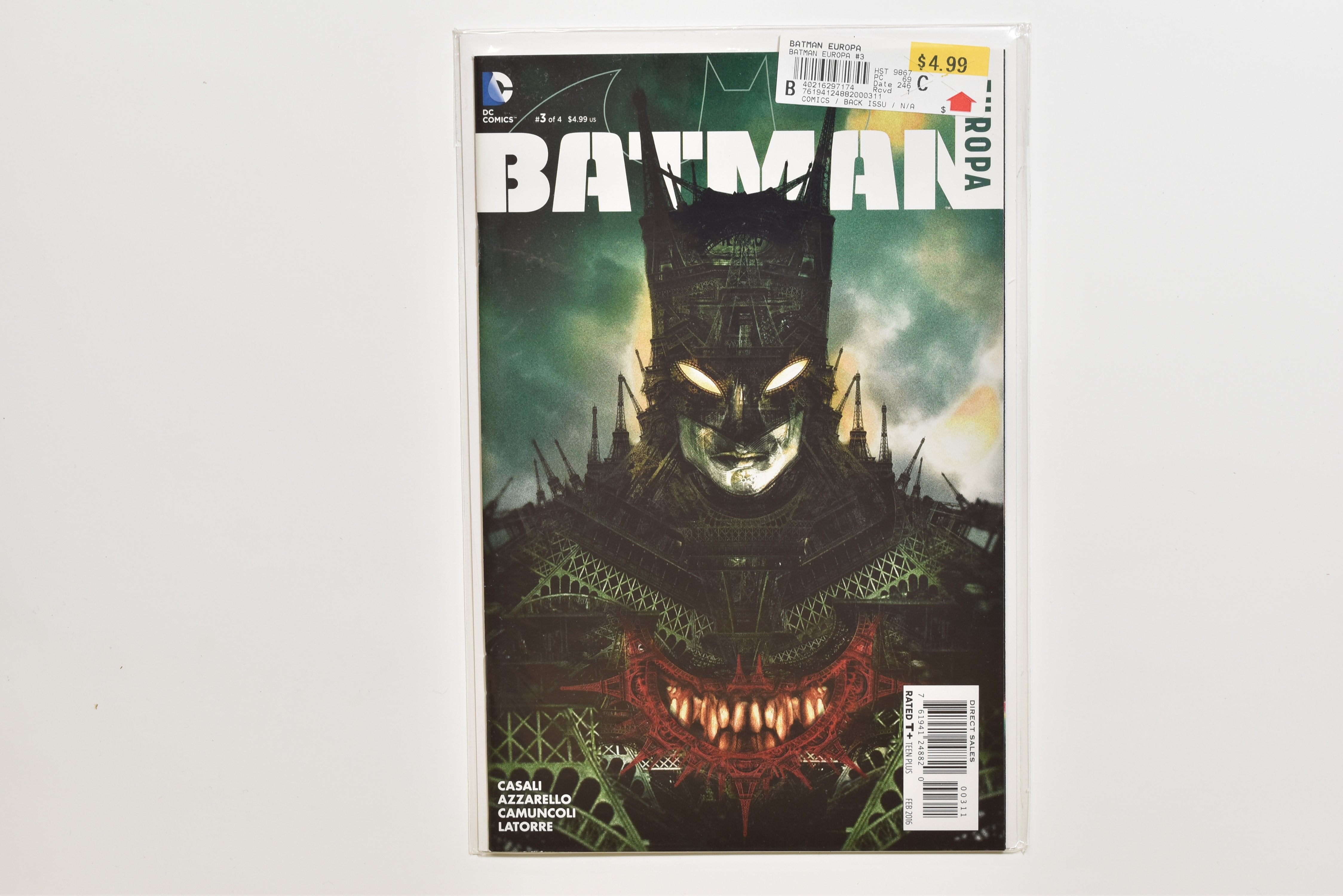 Batman Europa 3 Comic Book