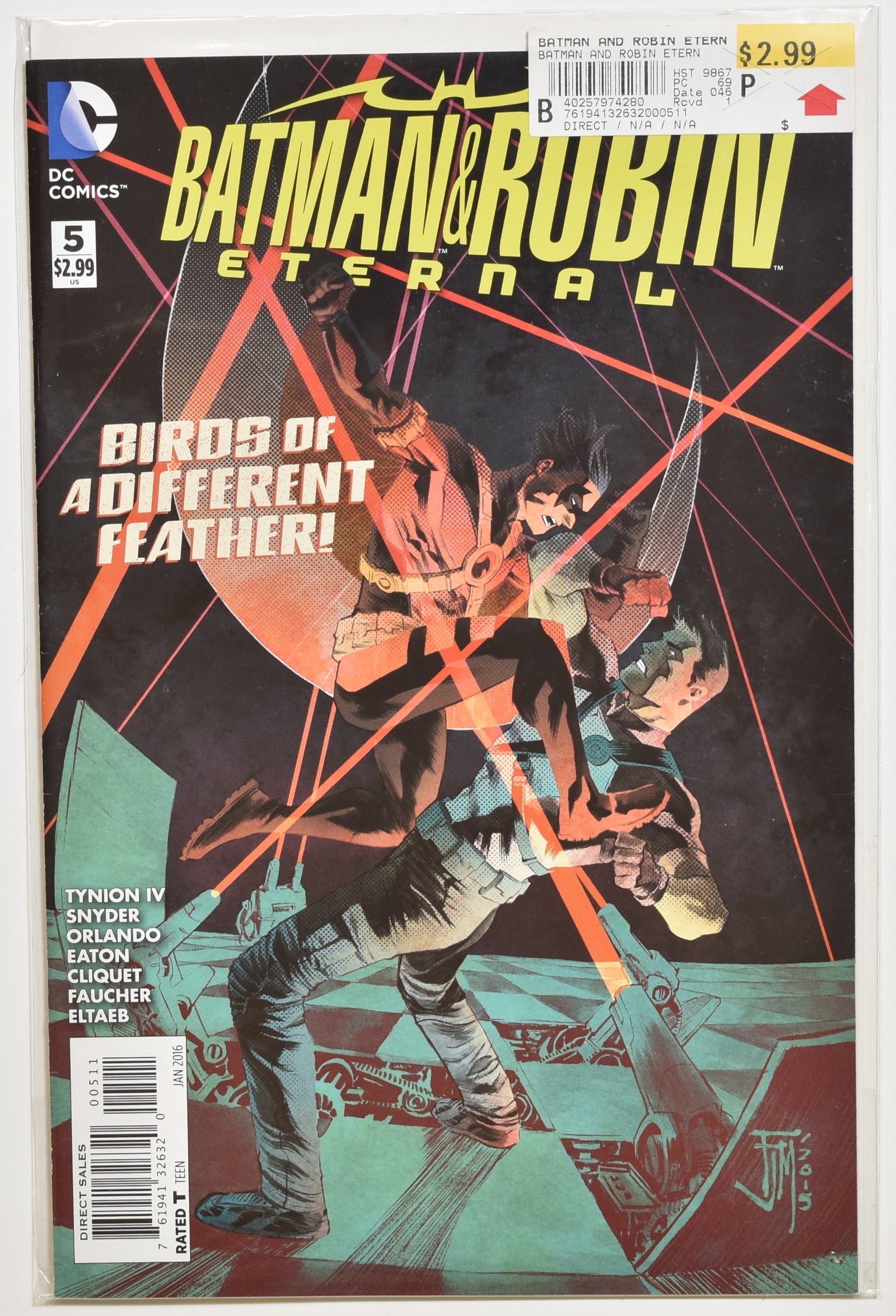 Batman and Robin Eternal 5 Comic Book