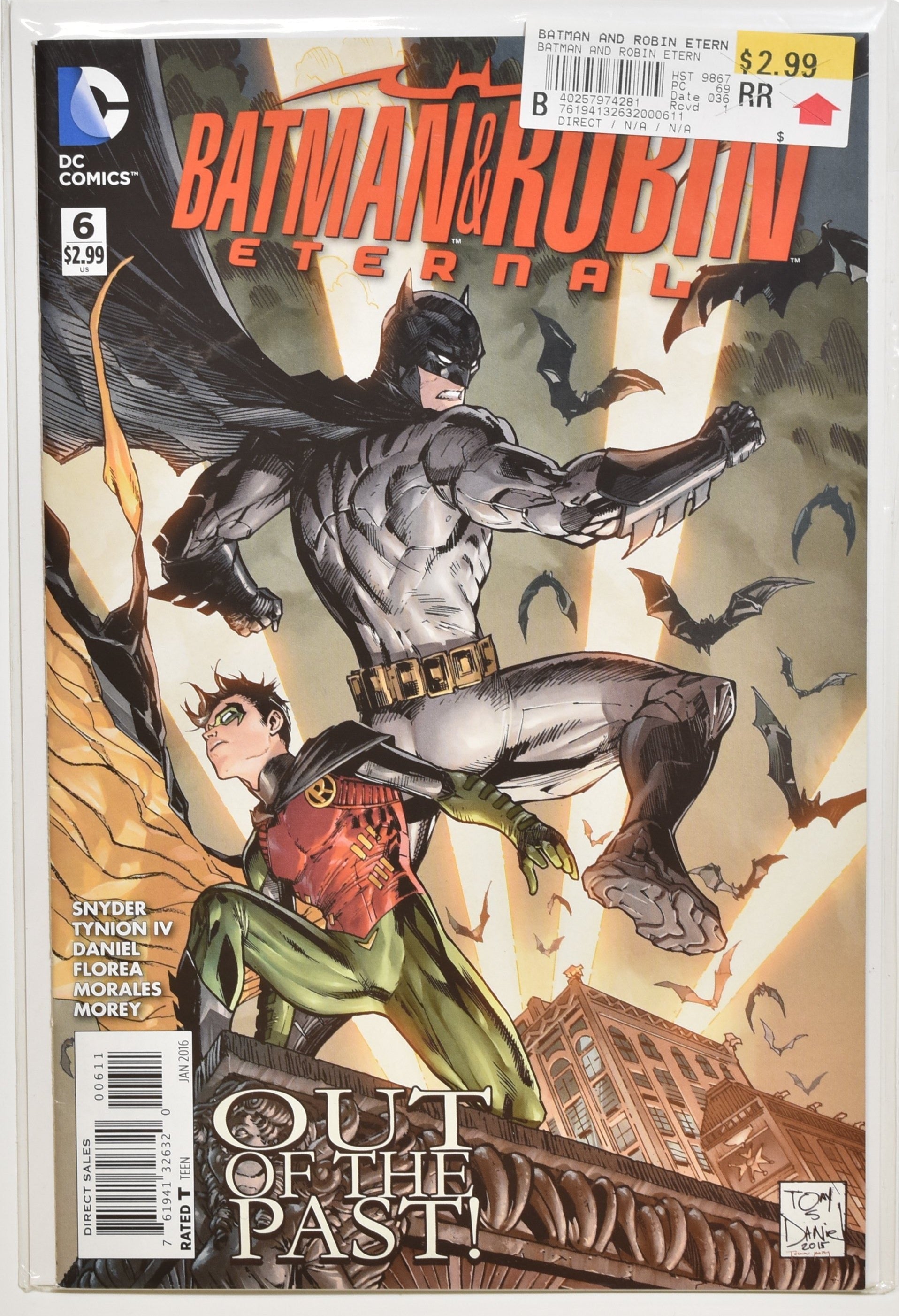 Batman And Robin Eternal 6 Dc Comics Comic Book
