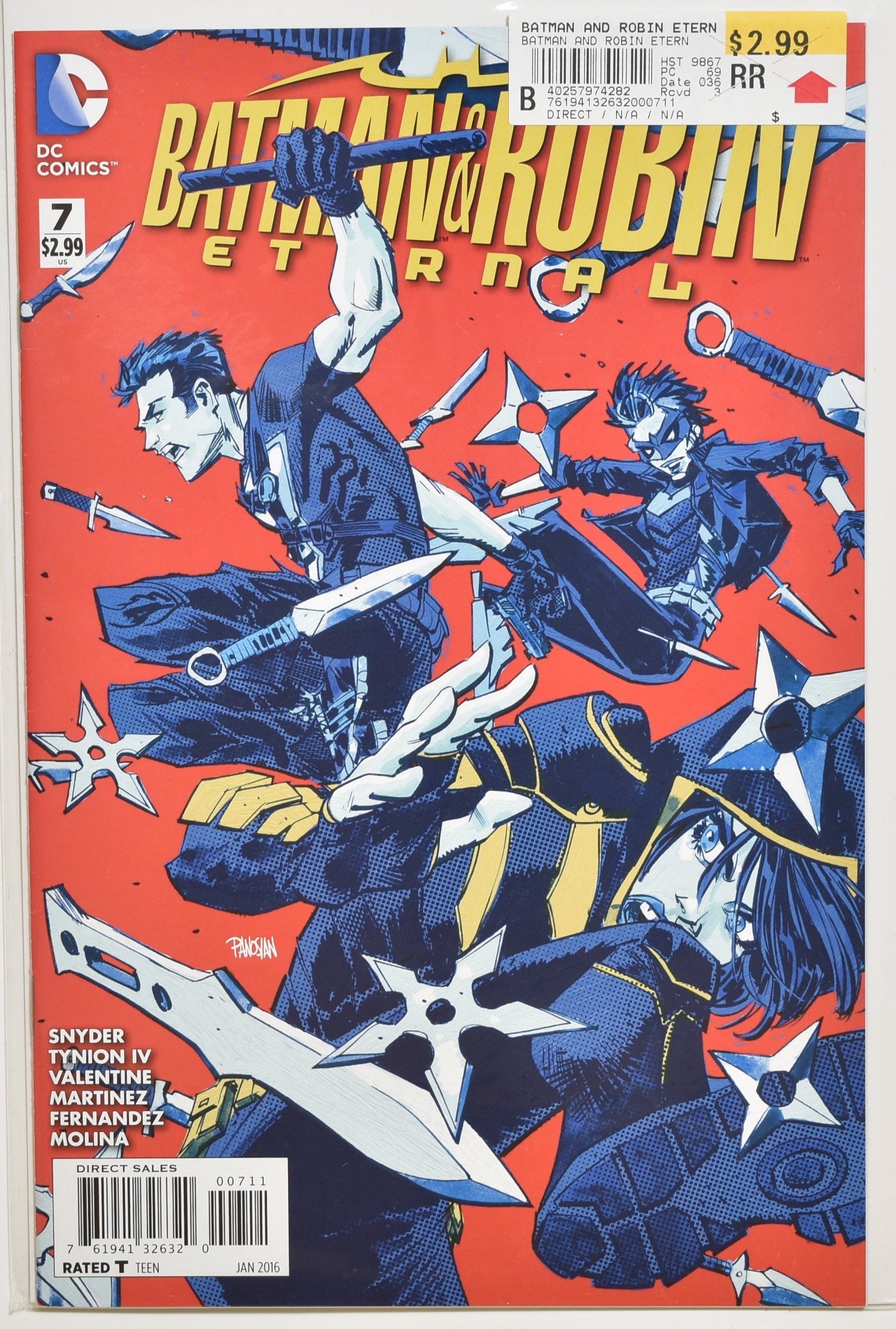 Batman and Robin Eternal 7 Dc Comics Comic Book