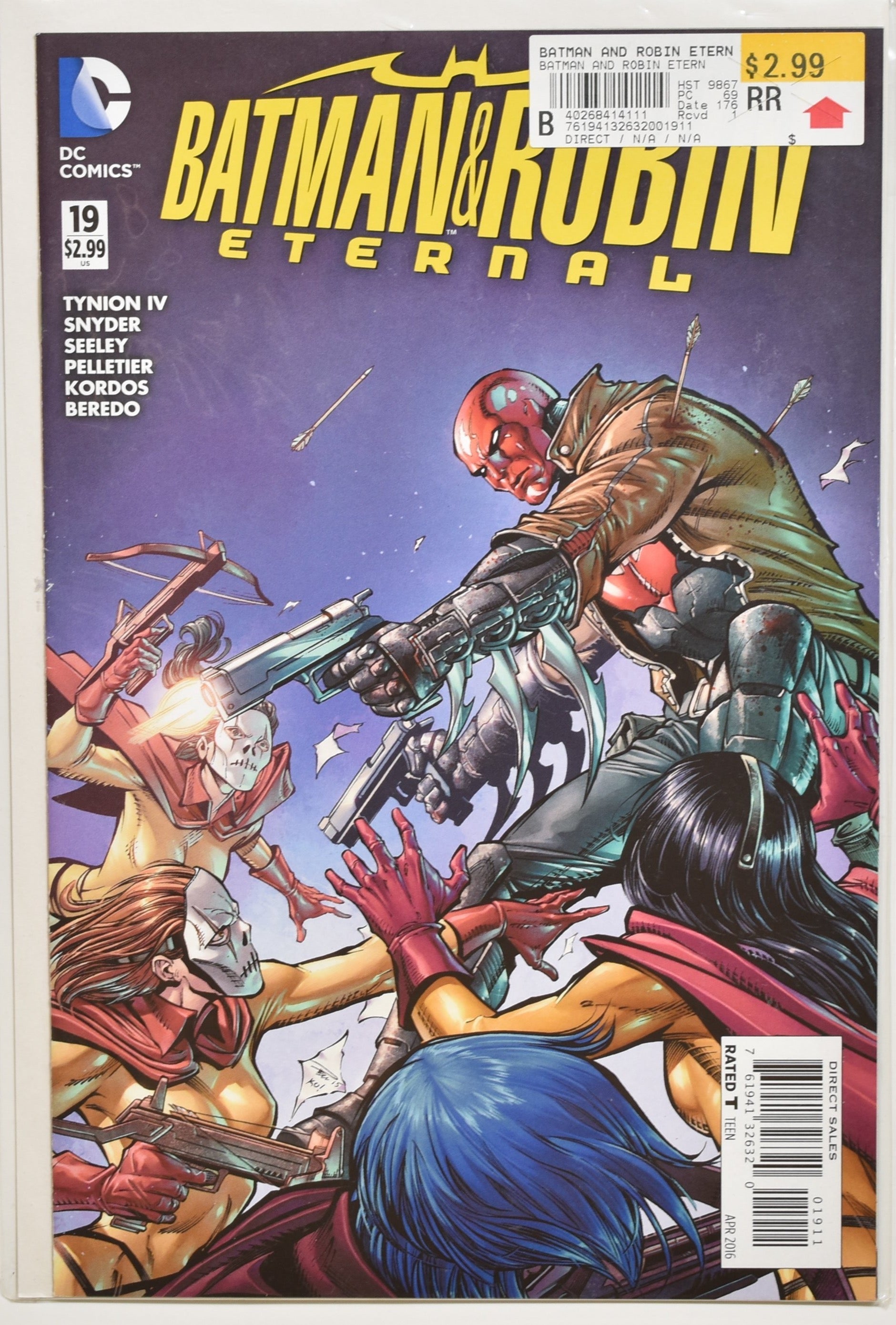 Batman and Robin Eternal 19 Dc Comics Comic Book