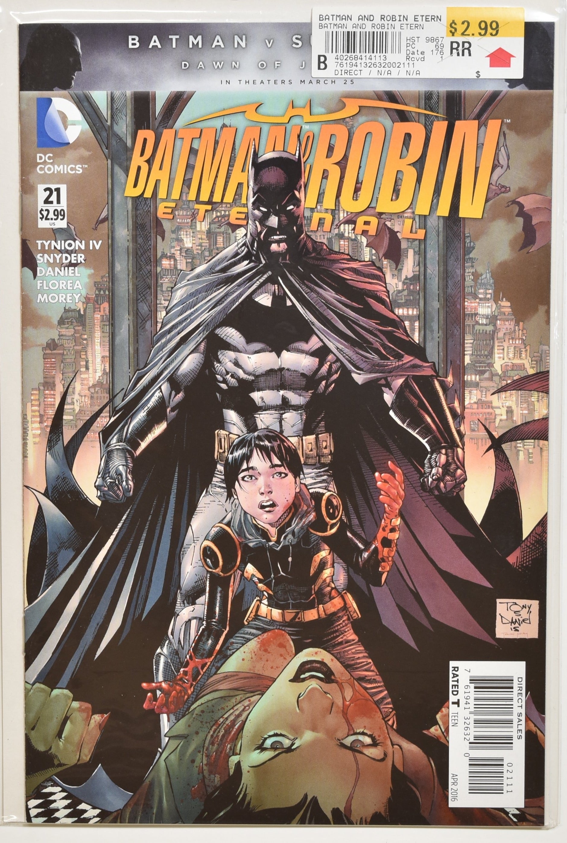 Batman and Robin Eternal 21 Dc Comics