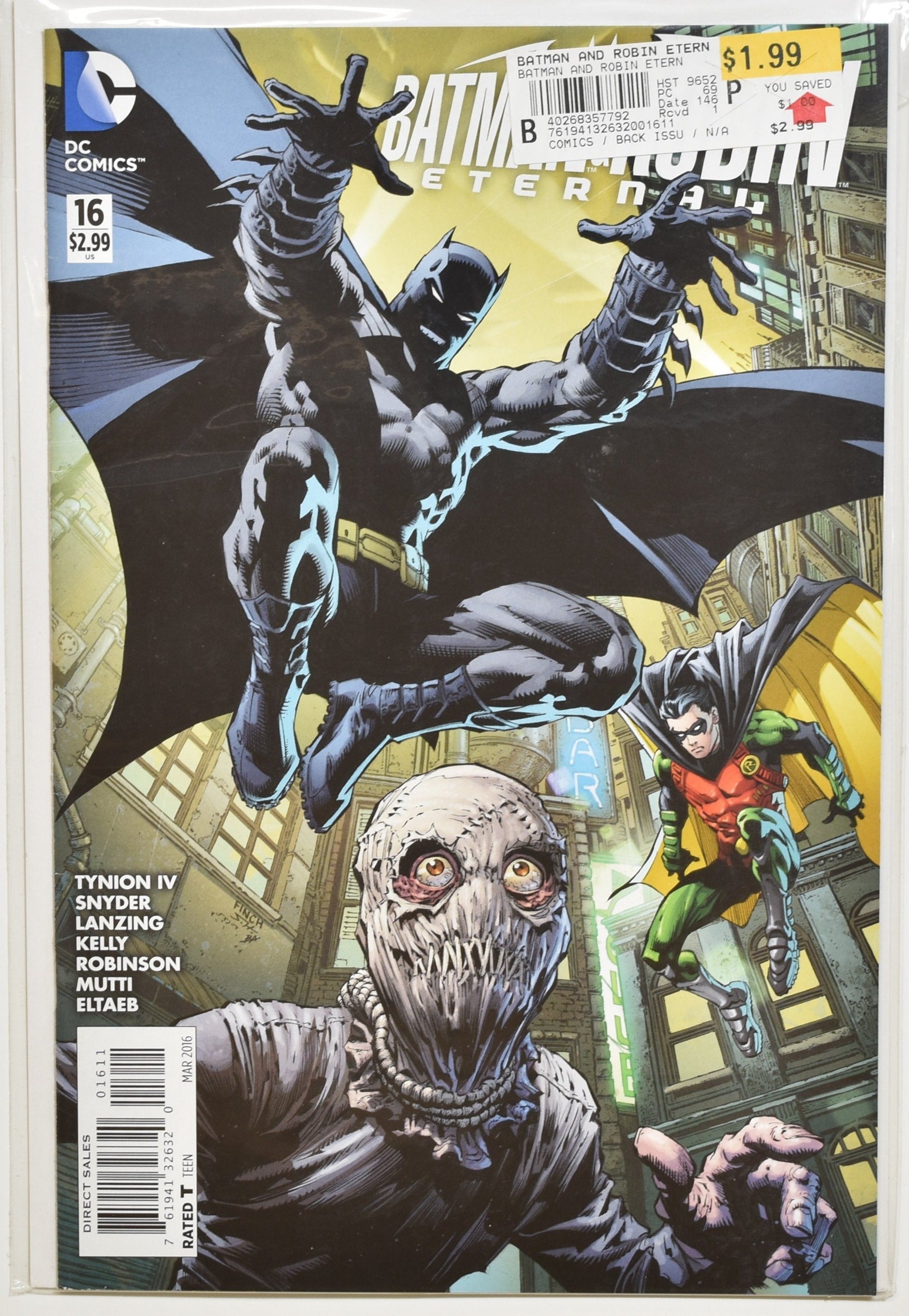 Batman And Robin 16 Dc Comics