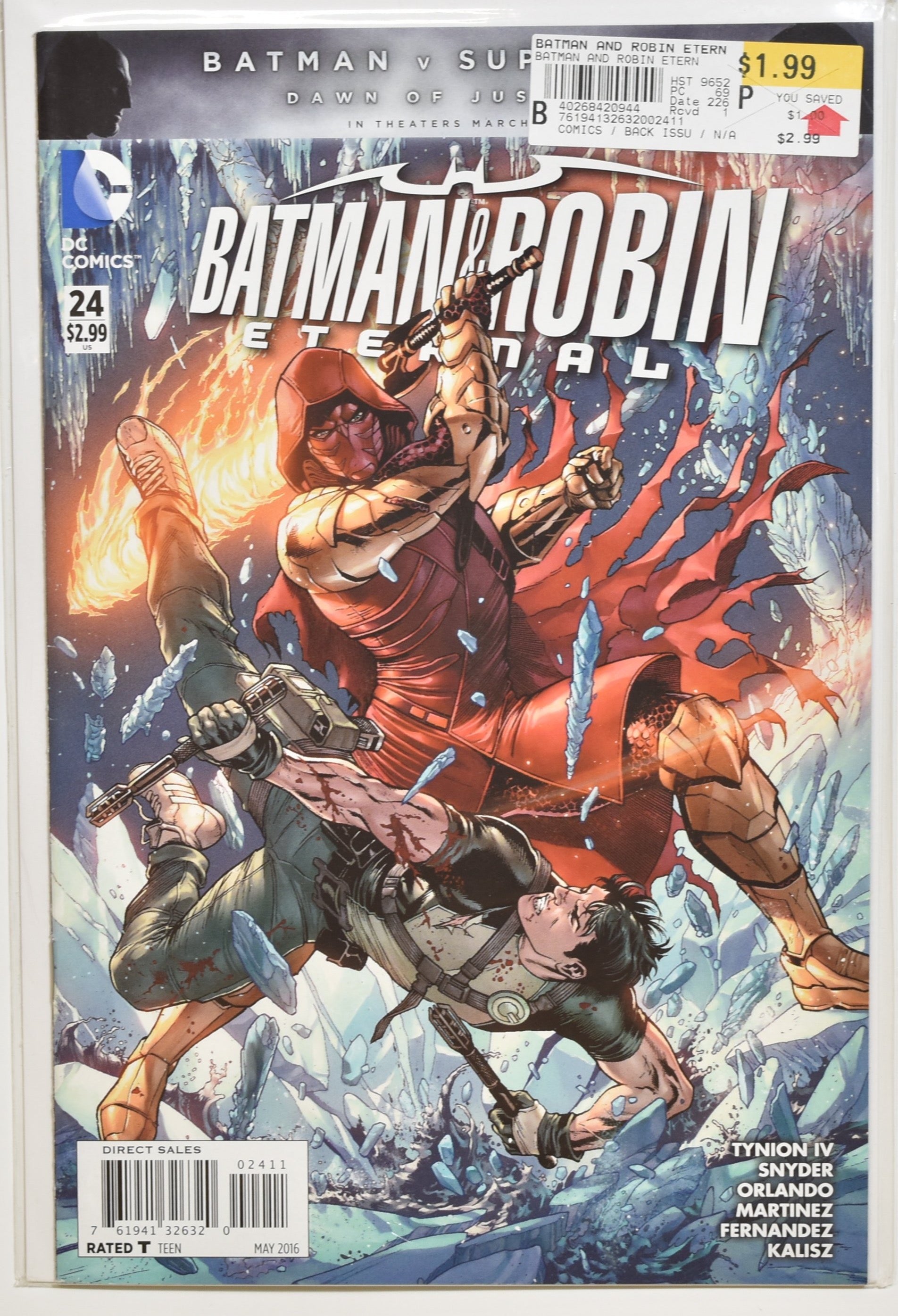 Batman And Robin Eternal 24 Dc Comics