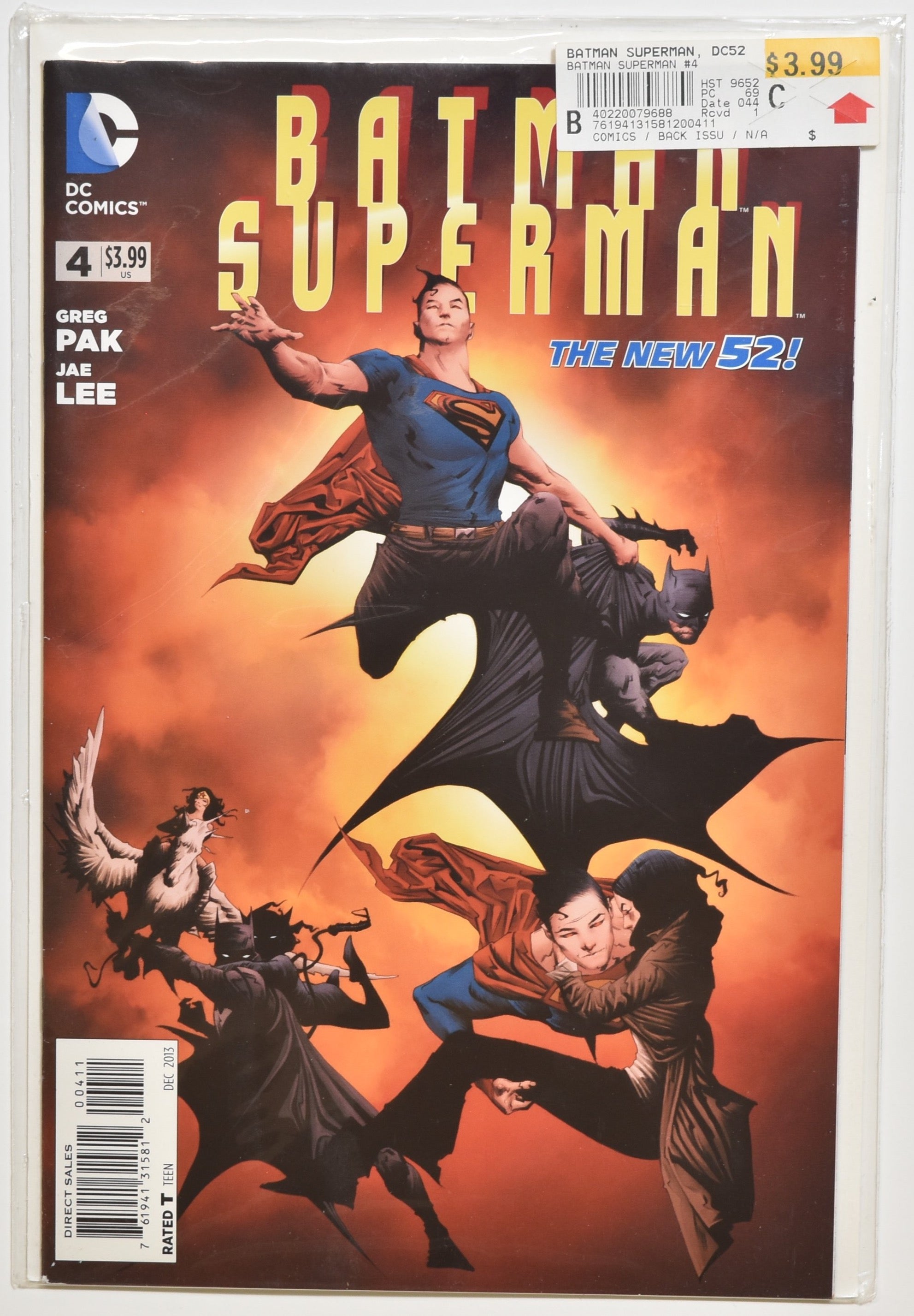 Batman and Superman 4 The new 52 Dc Comics