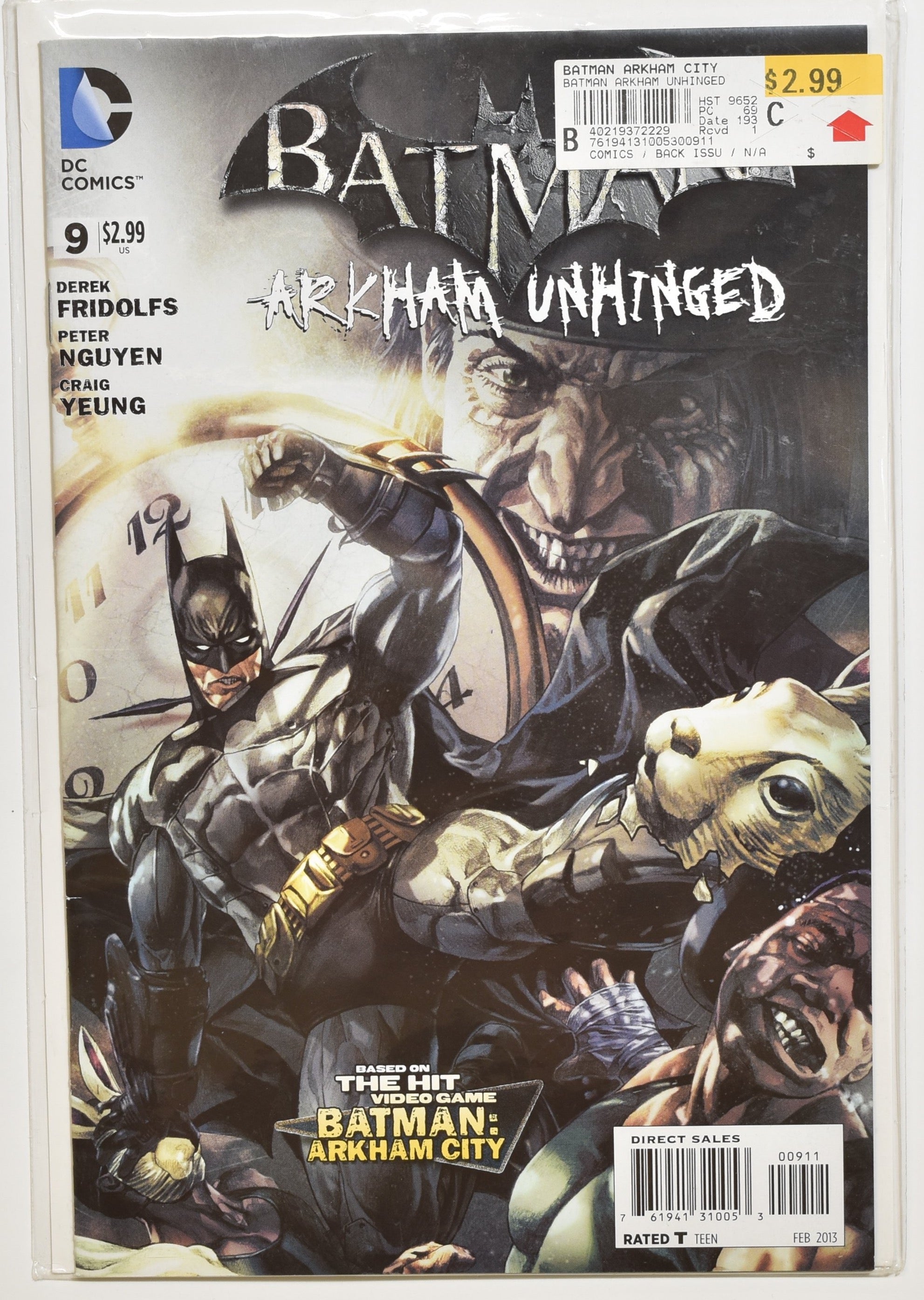 Batman Arkham Unhinged 9 Dc Comics Batman The Brave and the Bold