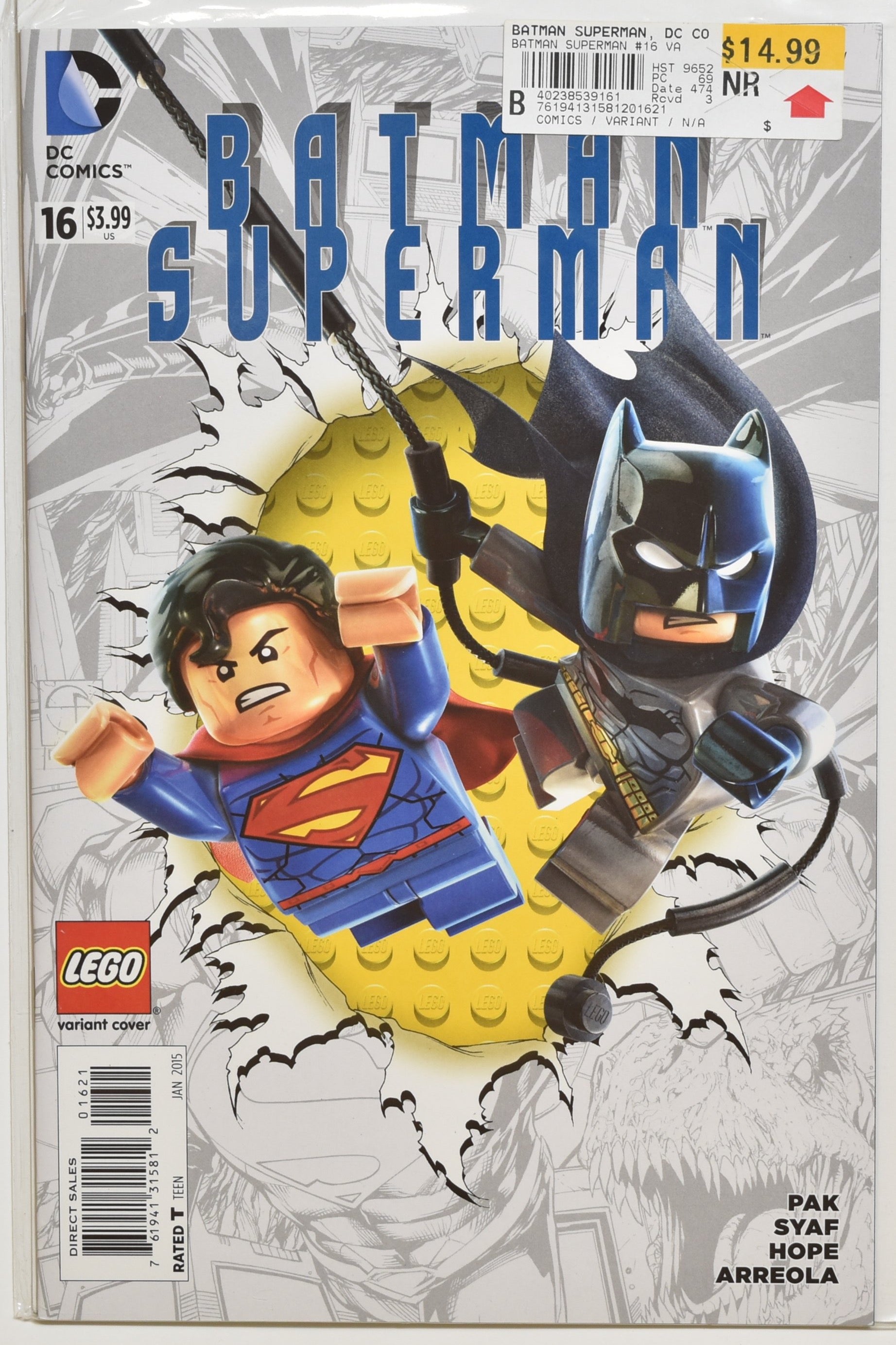 Batman and Superman 16 Lego Variant