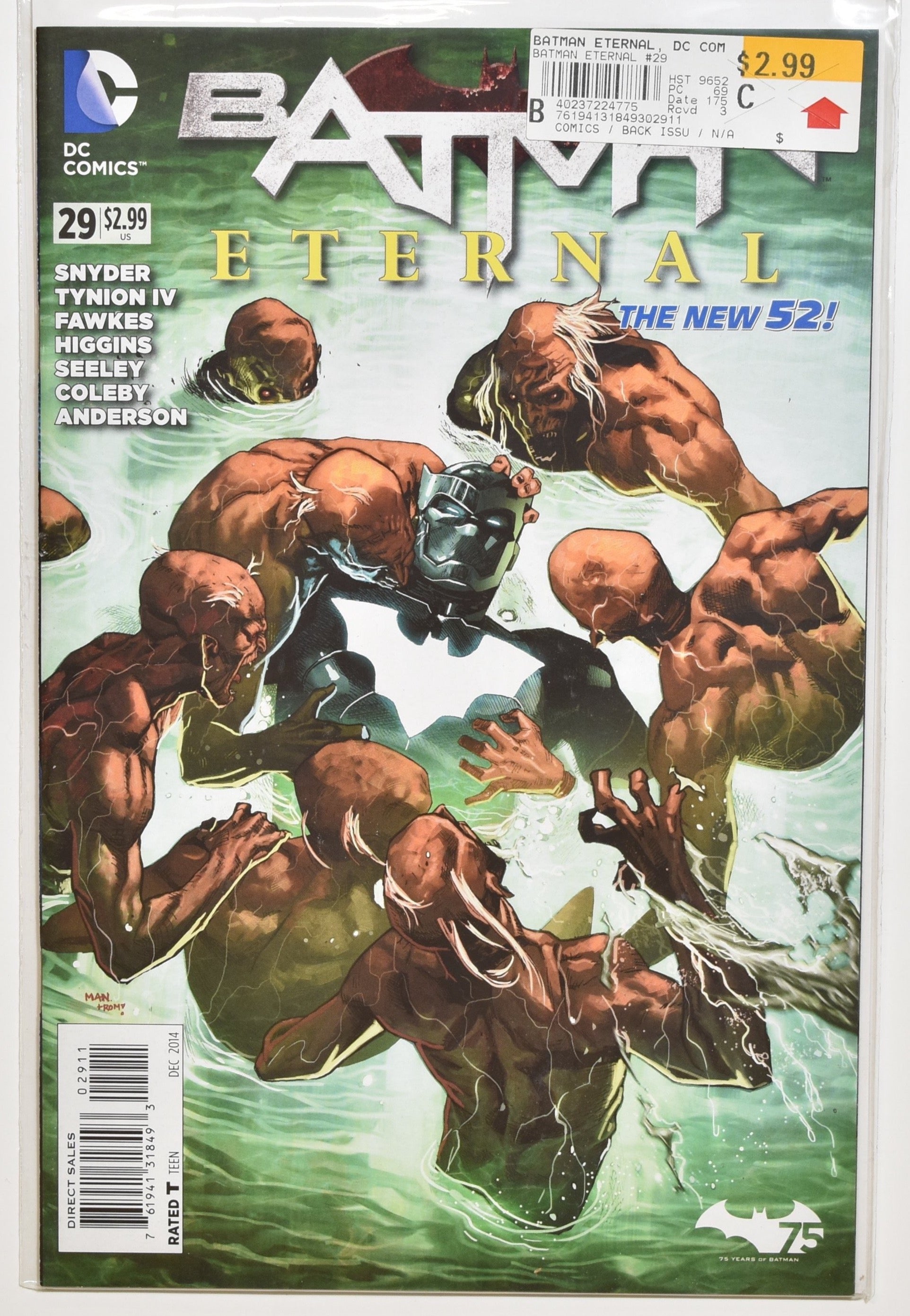 Batman Eternal 29 Dc Comics The New 52 Comic Book