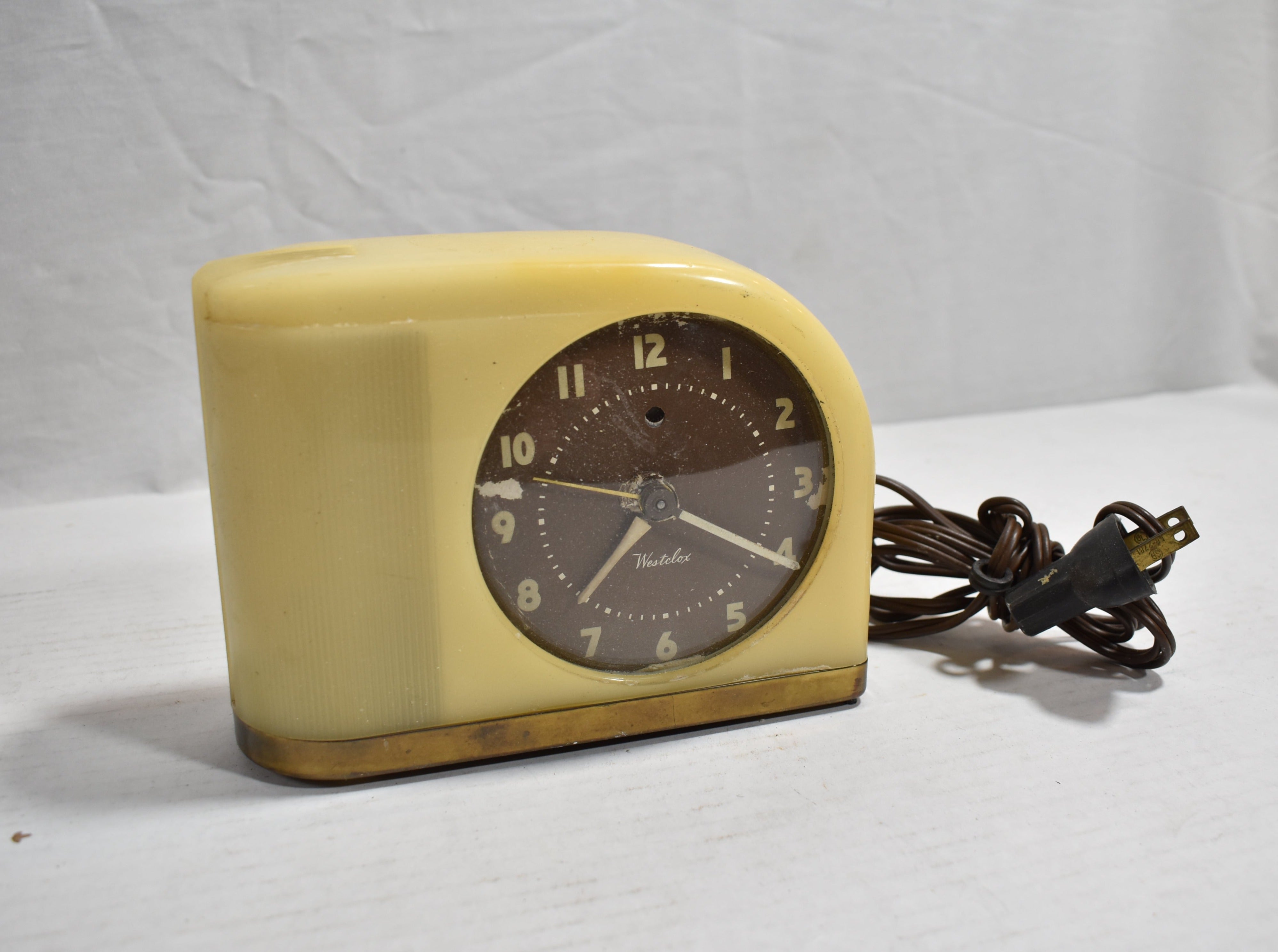 Vintage Alarm Clock Moon Beam S5-j-115 Westelox Clock USED Parts