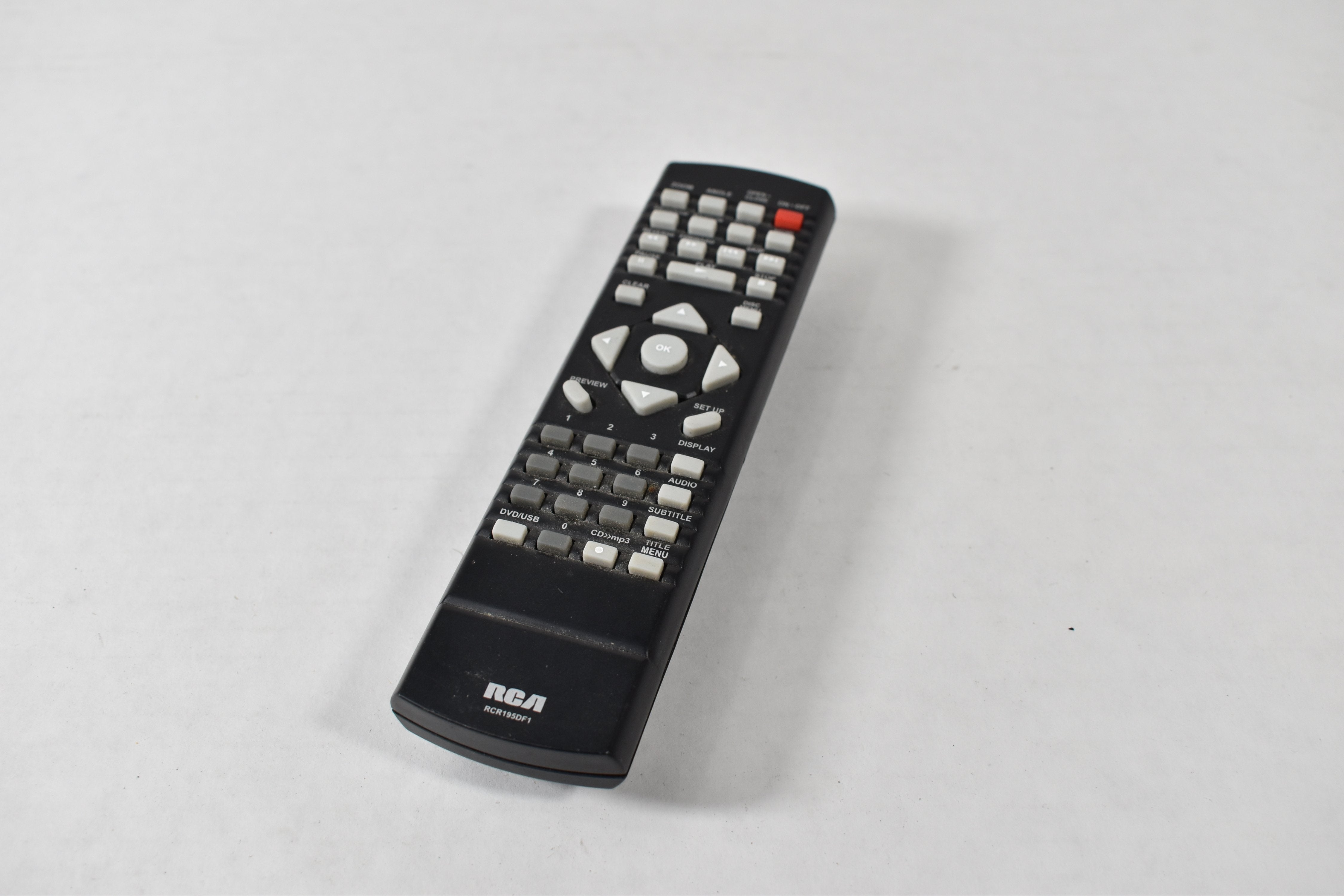 RCA Remote Control RCR195DF1 CD MP3 DVD