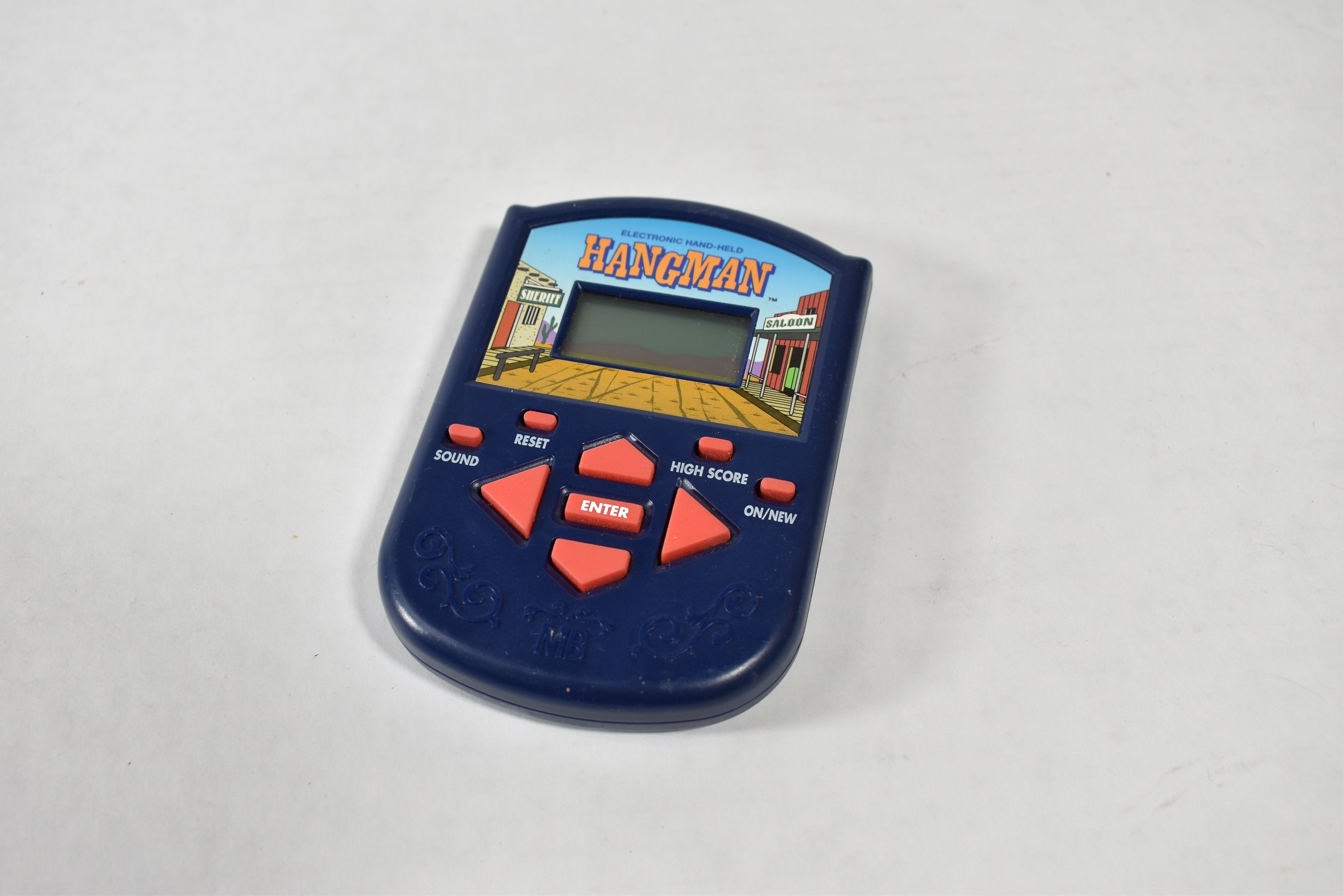 Hang Man Hand Held Game 1995 Milton Bradley Electronic Hand Held