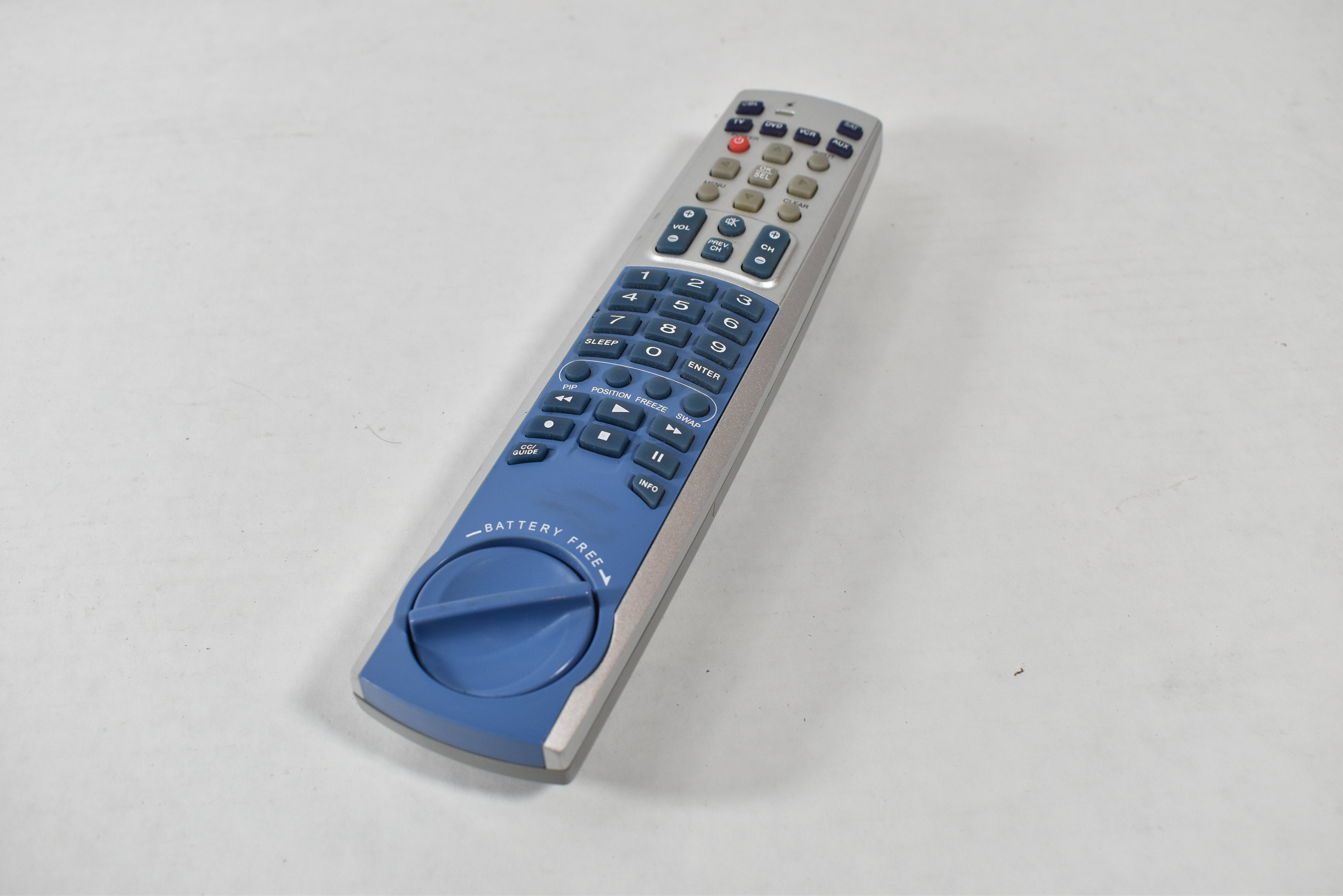 Rechargeable Remote Control Battery FREE Twist to Charge TV - DVD - VCR Control