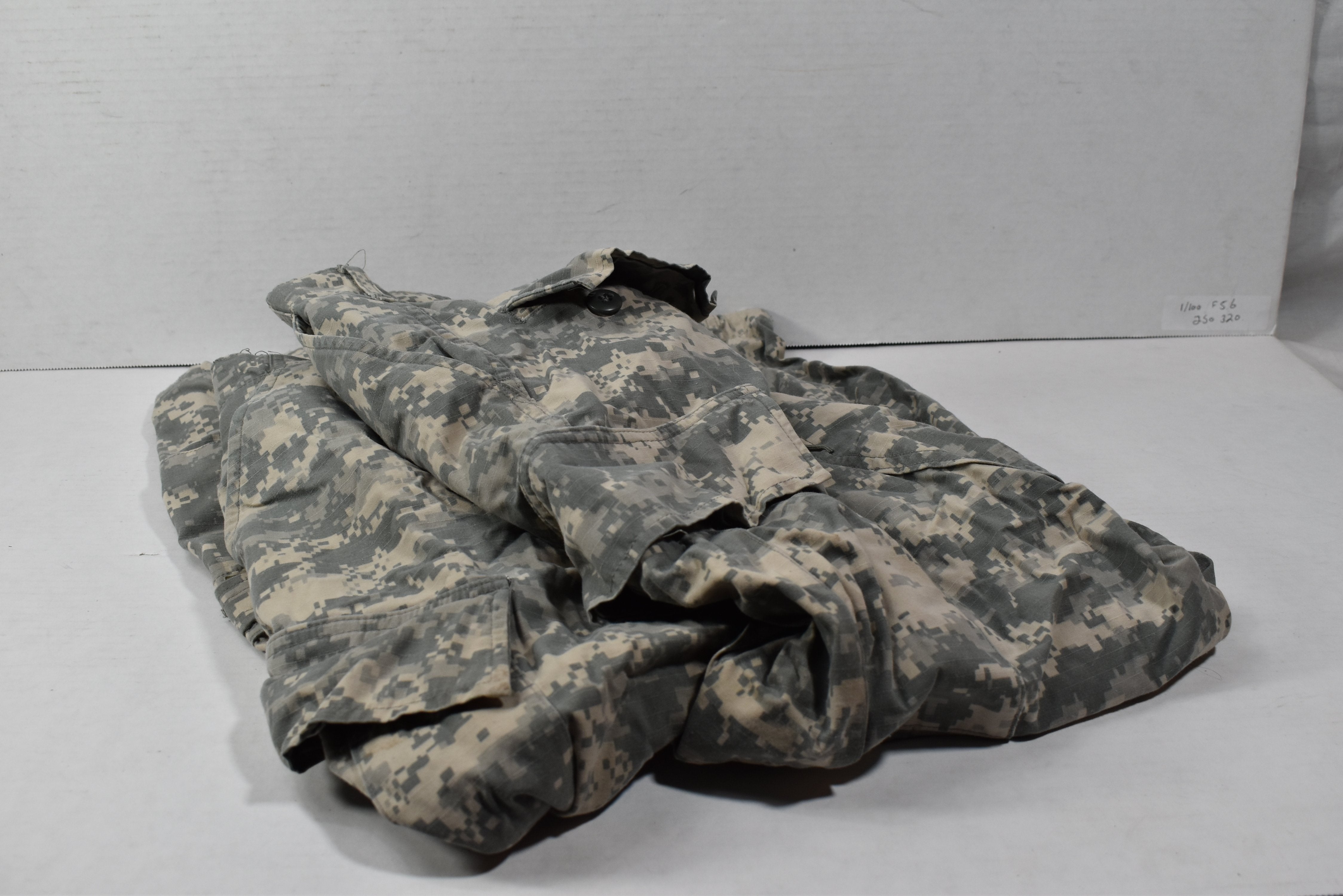 Army Pants ACU Digital Cam Bottoms M - Long