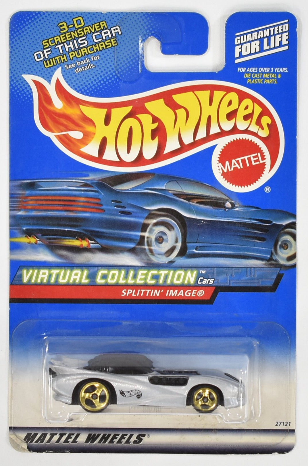 Splittin Image Virtual Collection Cars 27121 155 Hot Wheels Mattel 1999