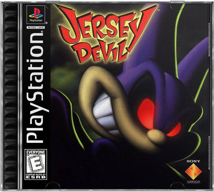 Jersey Devil PS1 Sony Playstation 1 Used Video Game