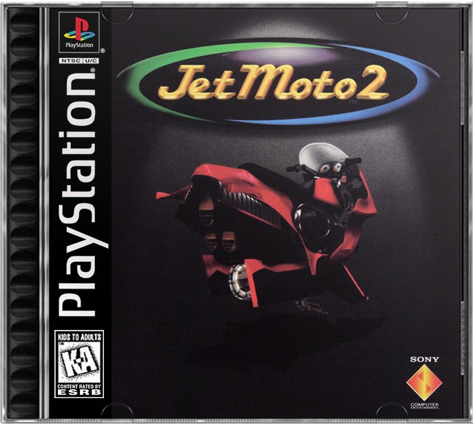 Jet Moto 2 PS1 Sony Playstation 1 Used Video Game