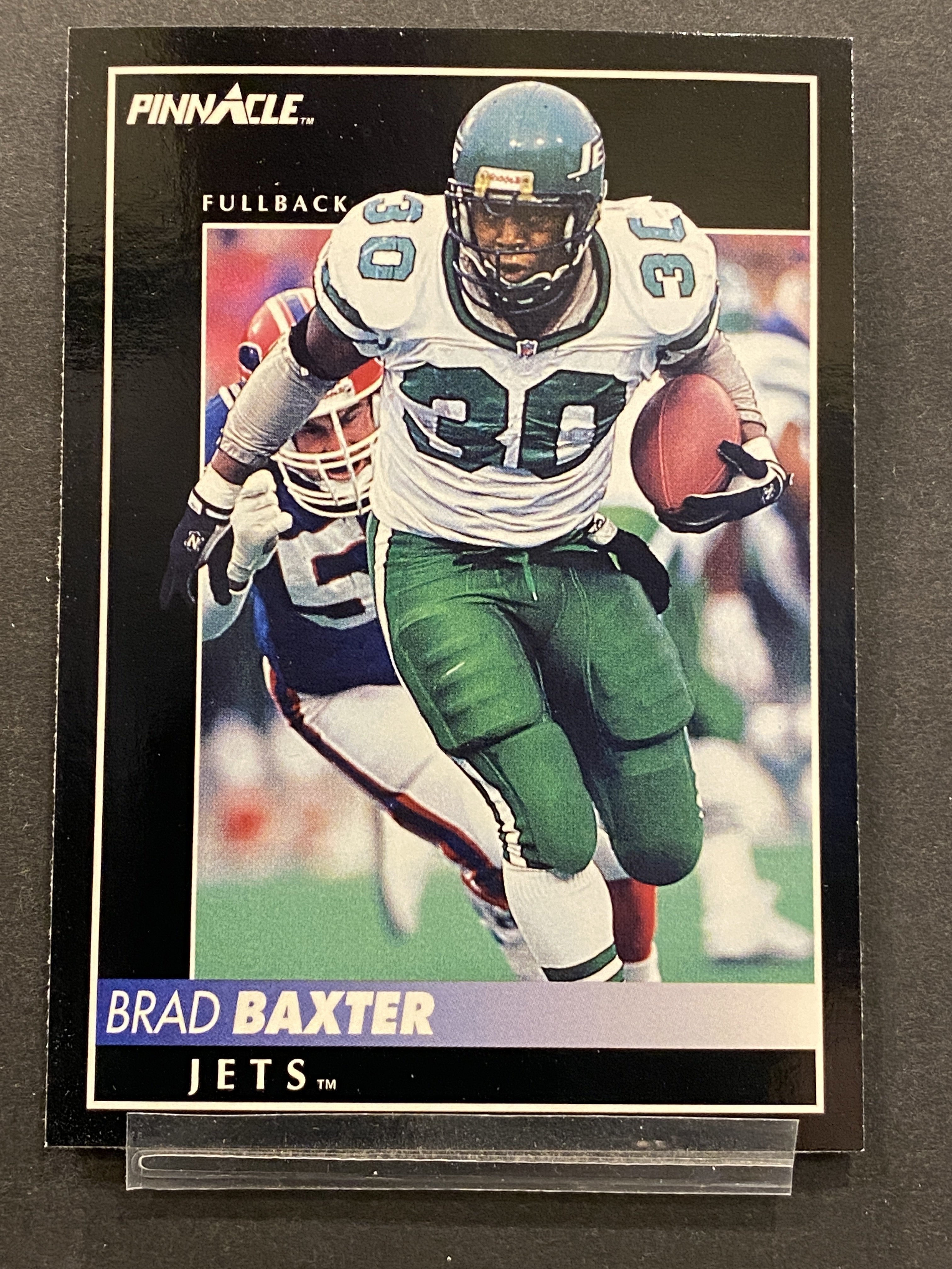 Brad Baxter Pinnacle Football Card New York Jets