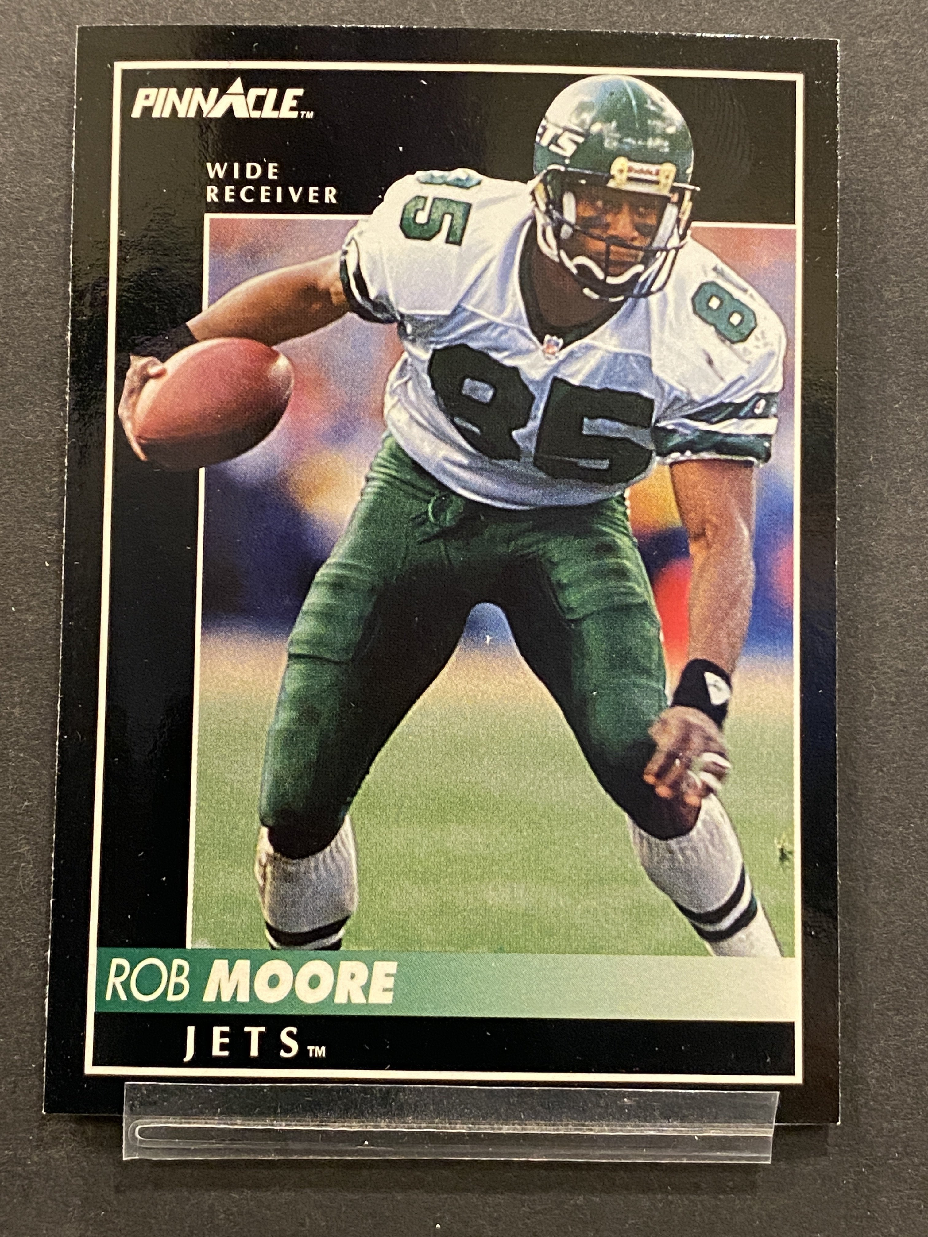 Rob Moore Pinnacle Football Card New York Jets