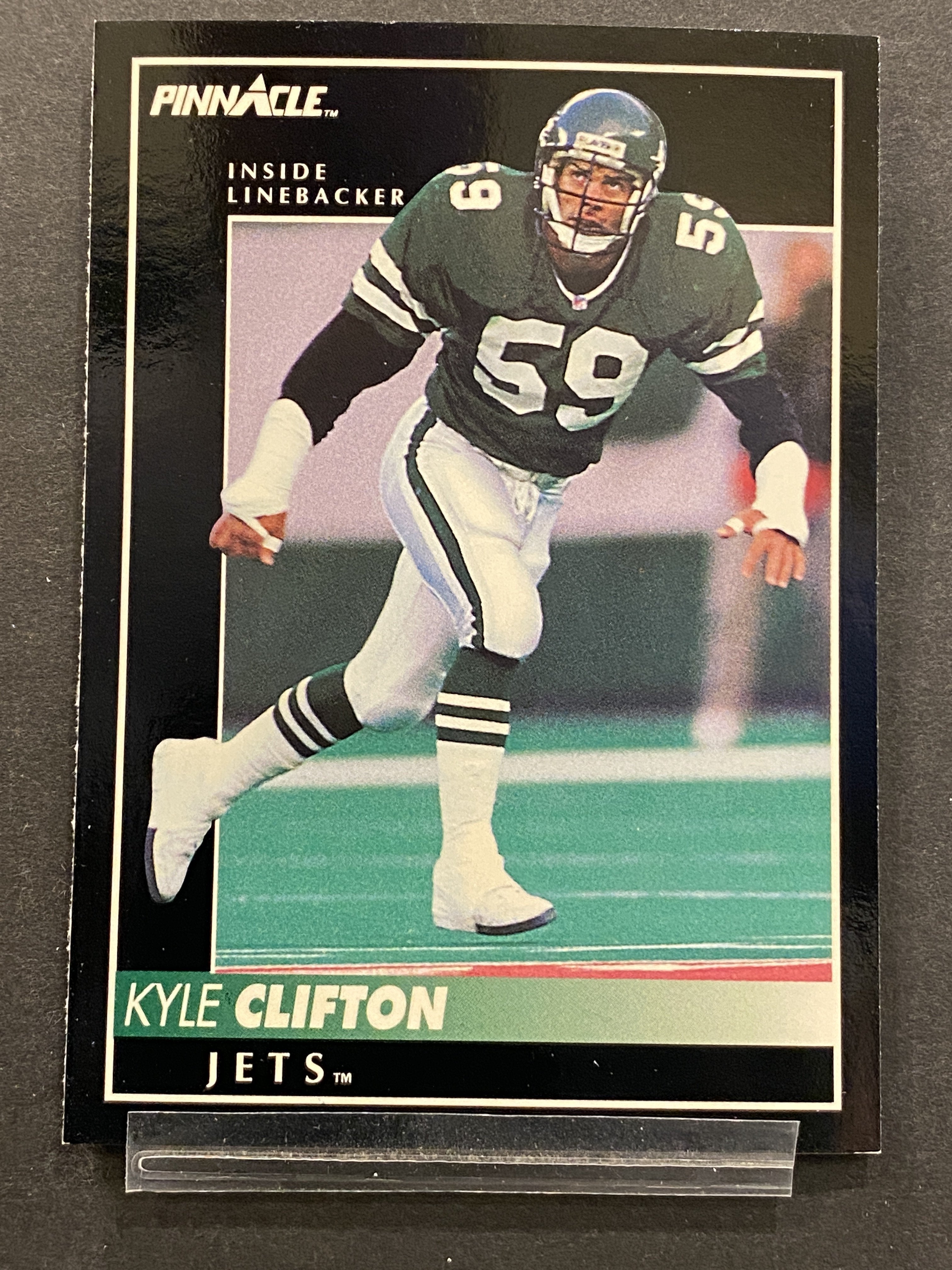 Kyle Clifton Pinnacle Football Card New York Jets