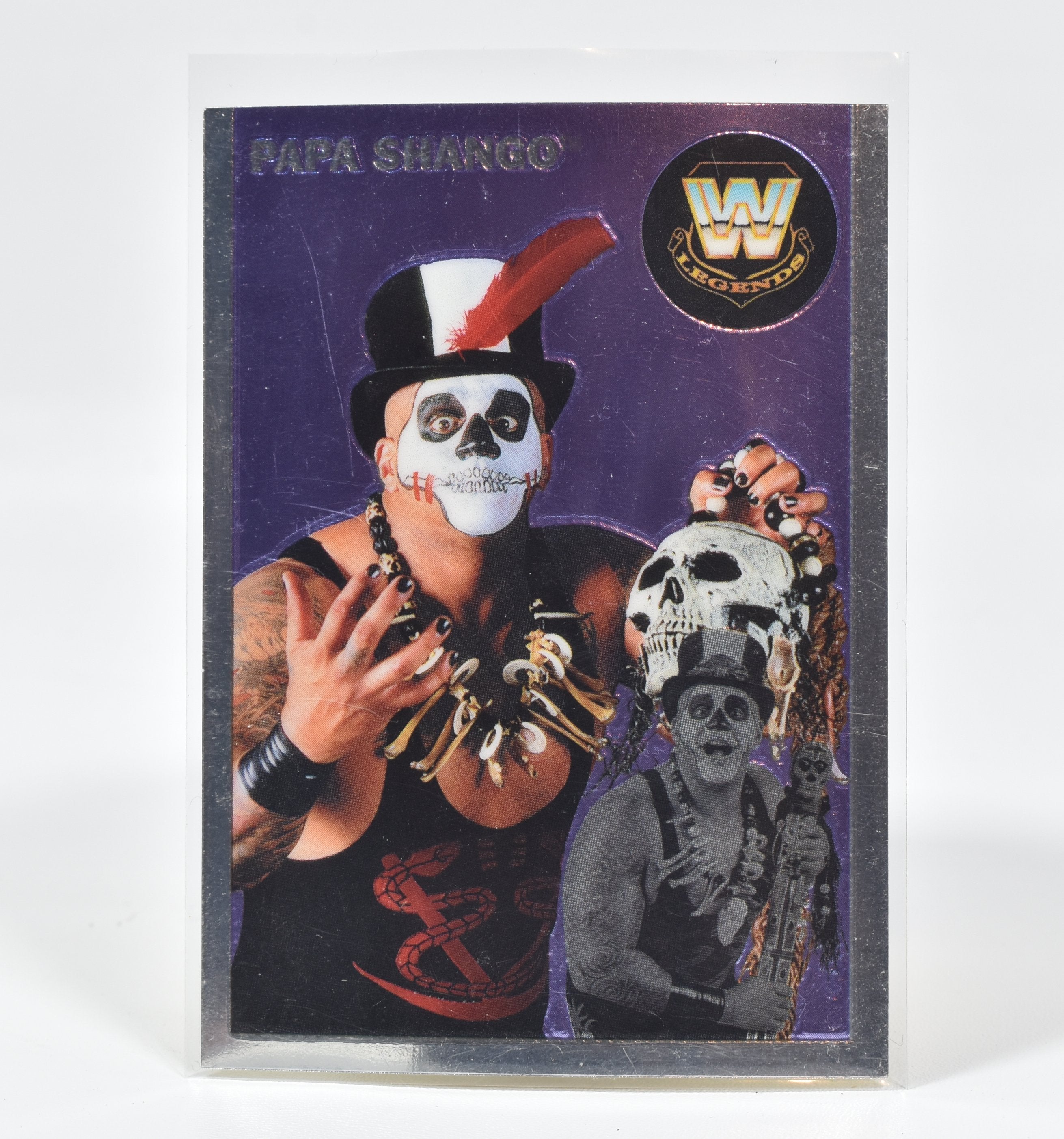 Papa Shango Card topps chrome 2007 82 Heritage Legends