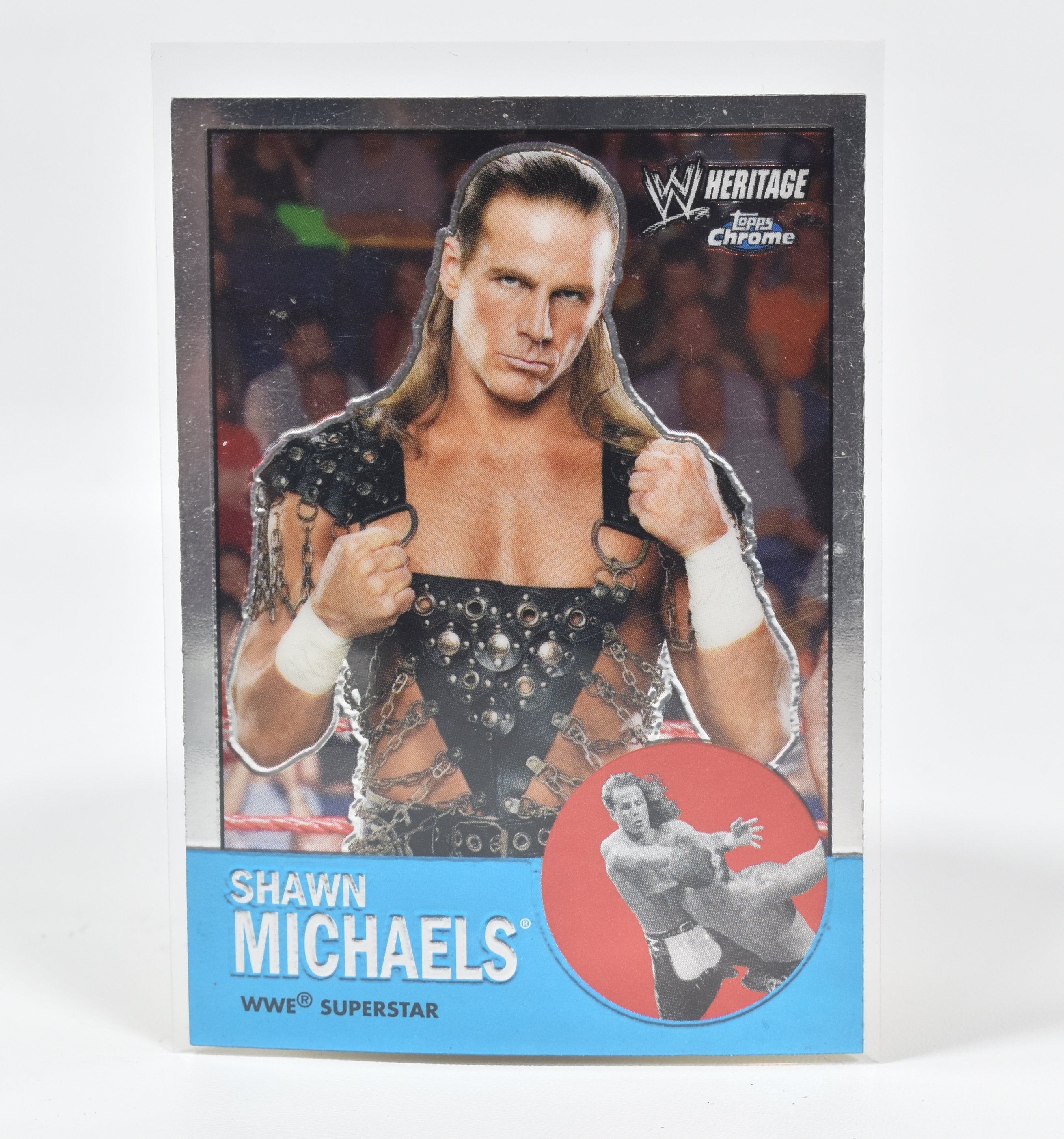 Topps Chrome Heritage Superstars 26 Shawn Micheals 2007 Wrestling Card
