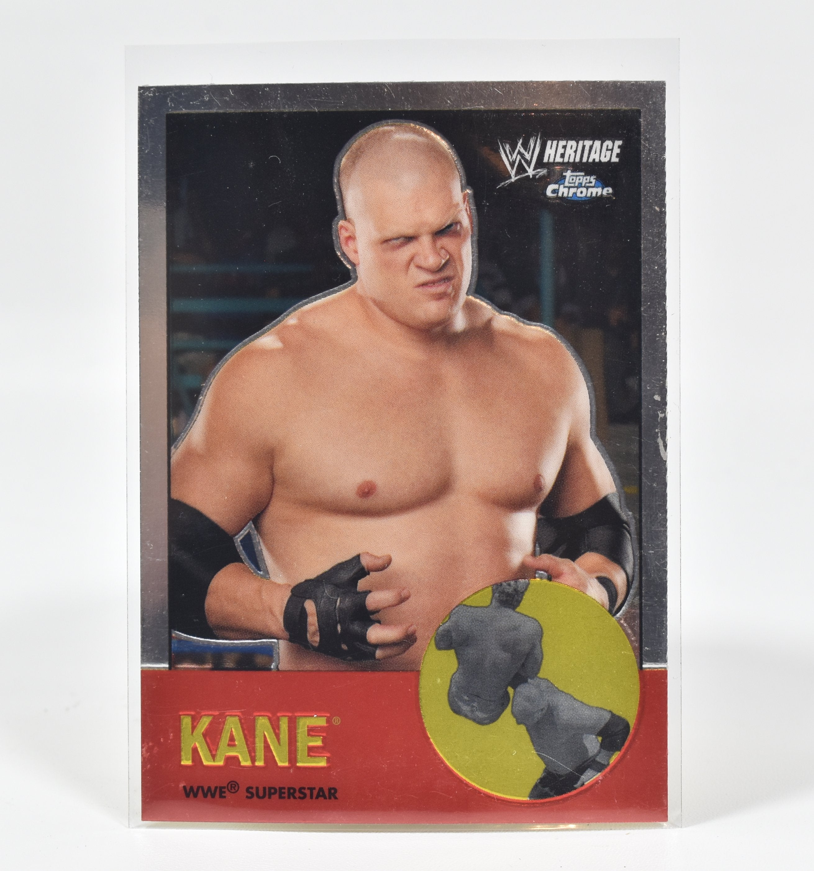 Kane WWE Superstar Topps Chrome 2007 Heritage Card